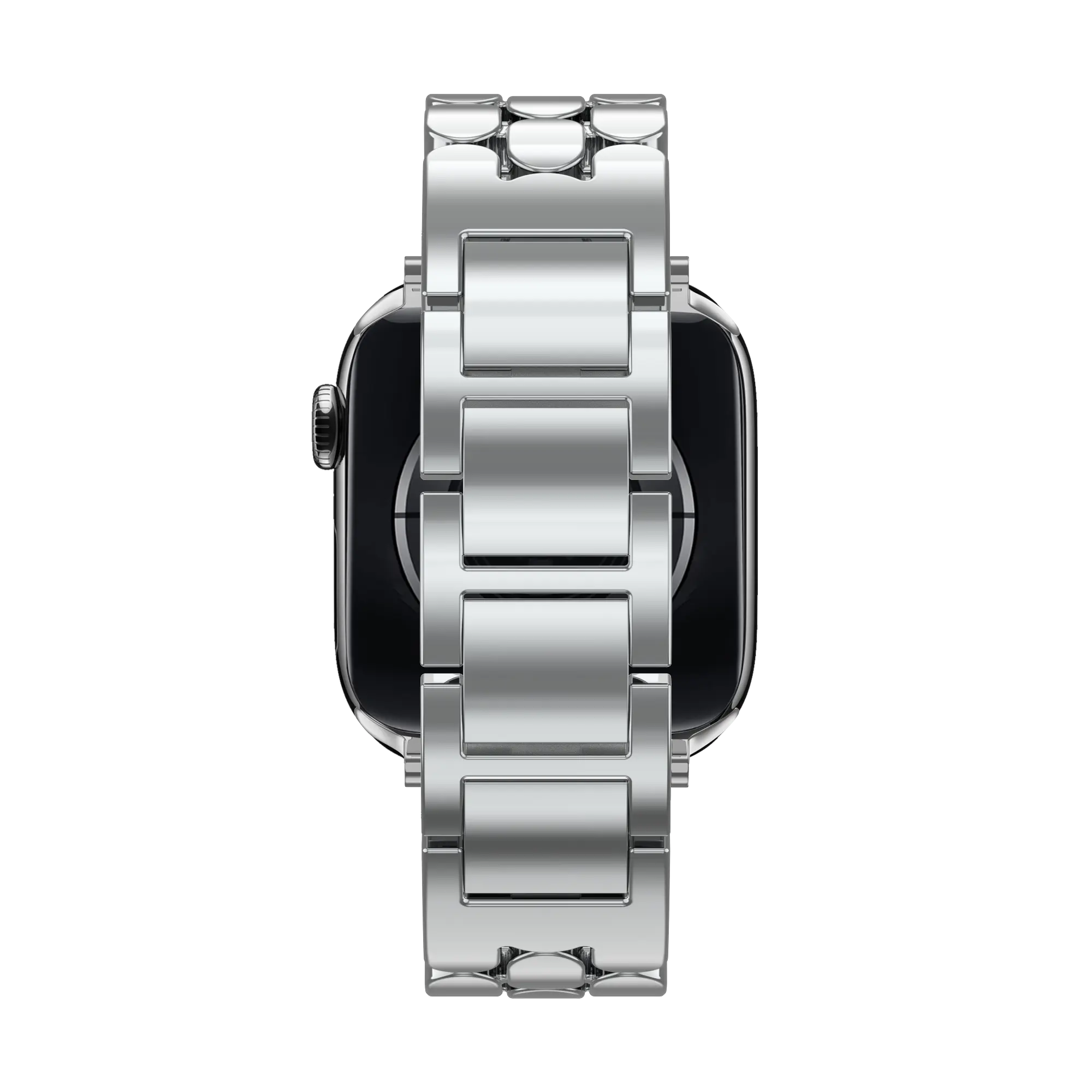 Bandz Bracelet acier 'Oval' Apple Watch (argent)