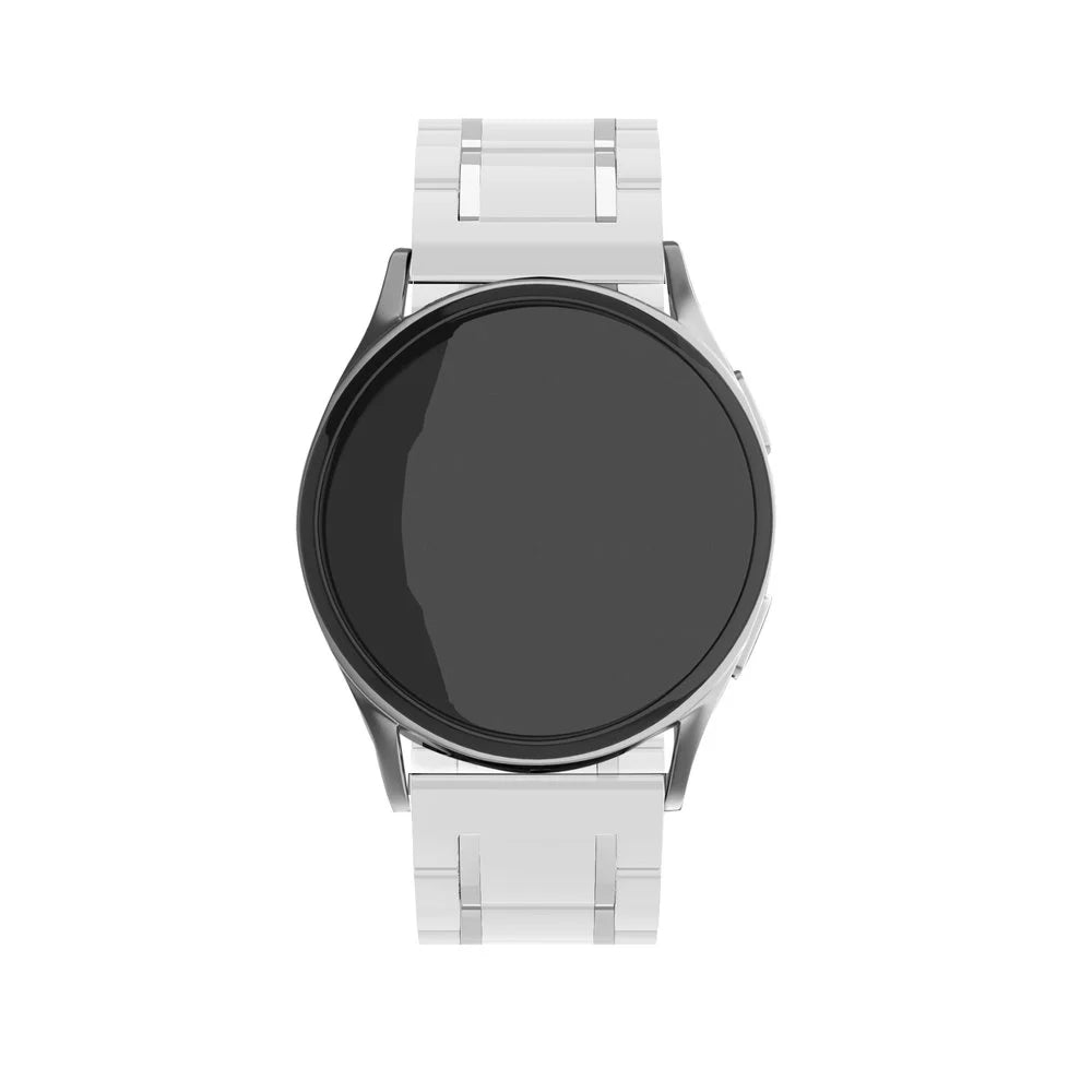 Bracelet ceramique OnePlus Watch 3 - 43mm (blanc/argent)