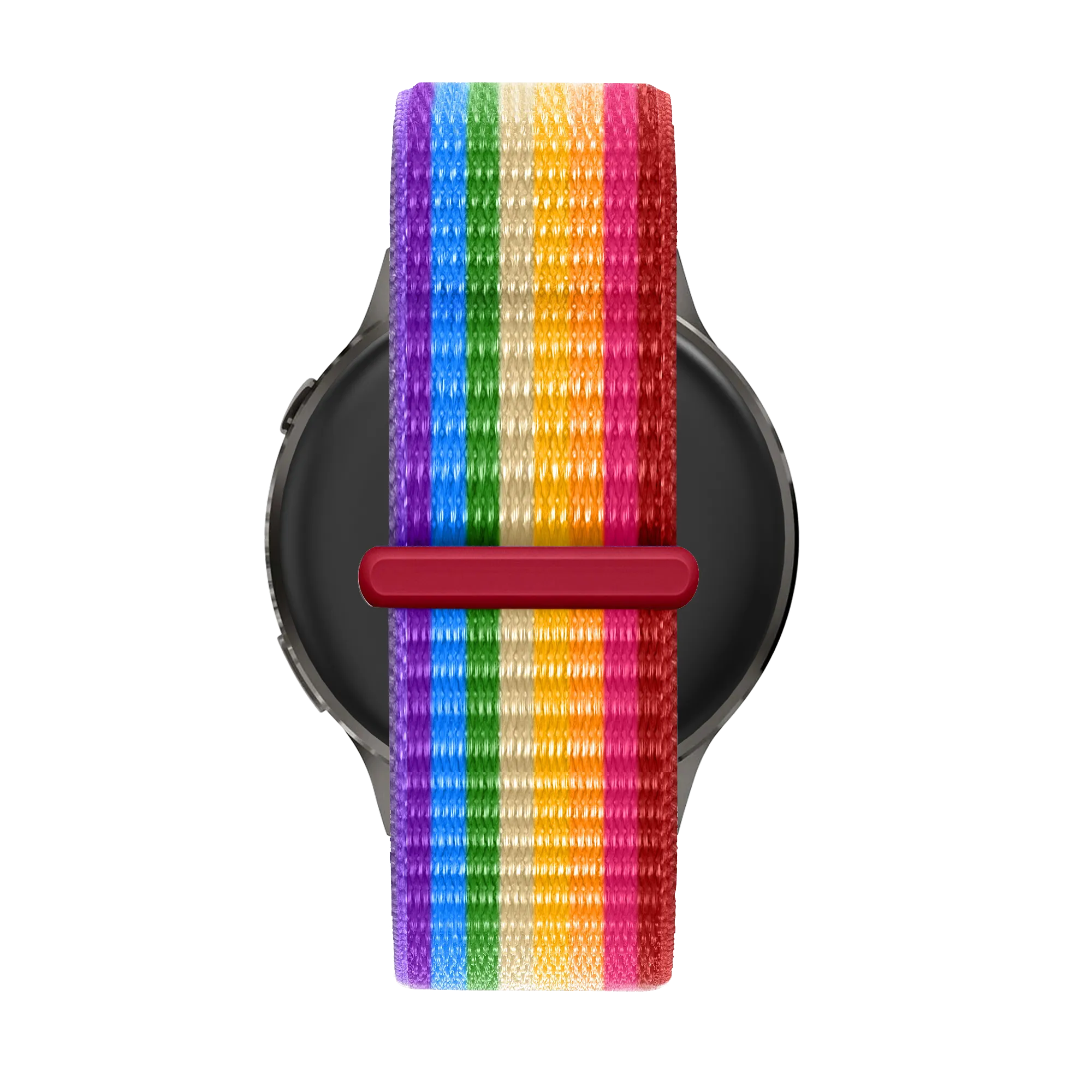 Bandz Bracelet nylon Loop Garmin Vivoactive 4s (arc-en-ciel)