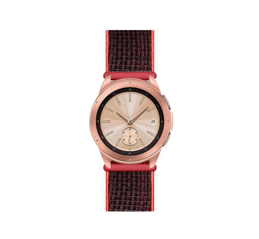 Bracelet nylon Xiaomi Watch 2 Pro (noir/orange)
