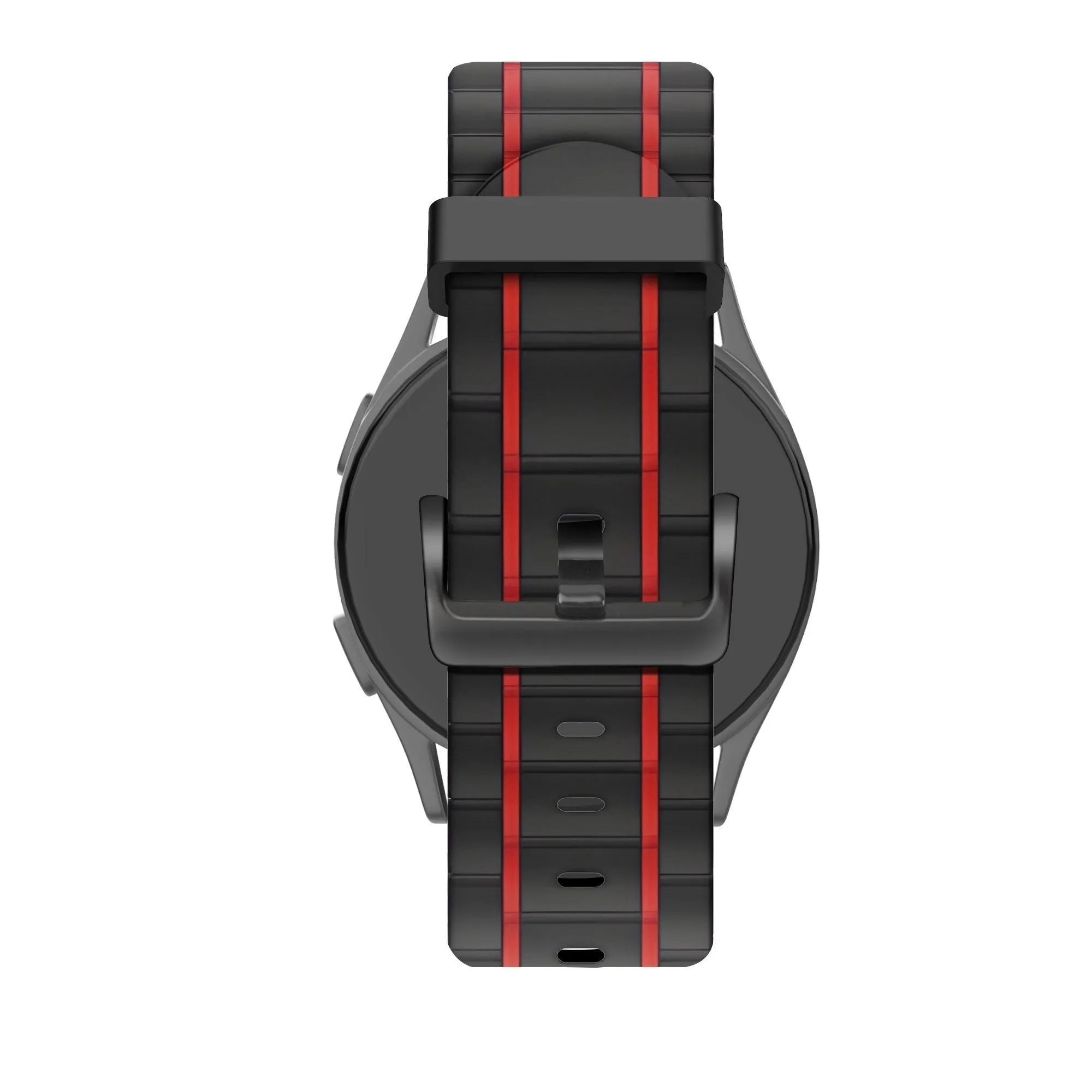 Bandz Bracelet sport à rayures Suunto Vertical 2 (noir/rouge)