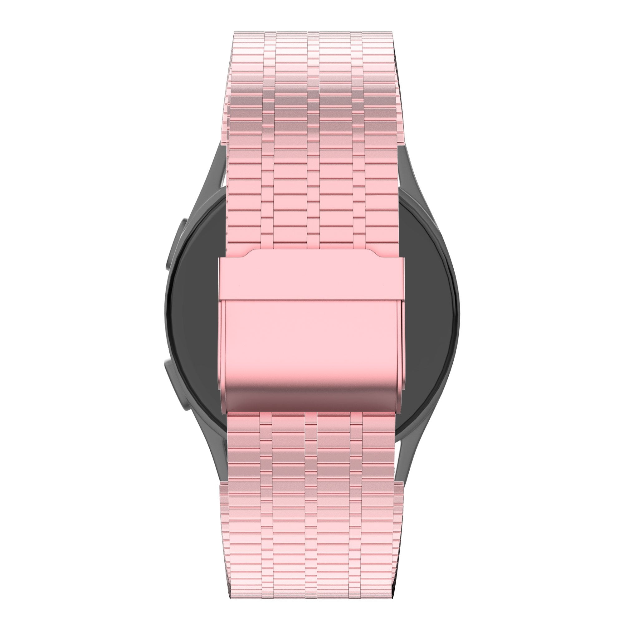 Bandz Bracelet acier réglable Garmin Venu SQ (rose)