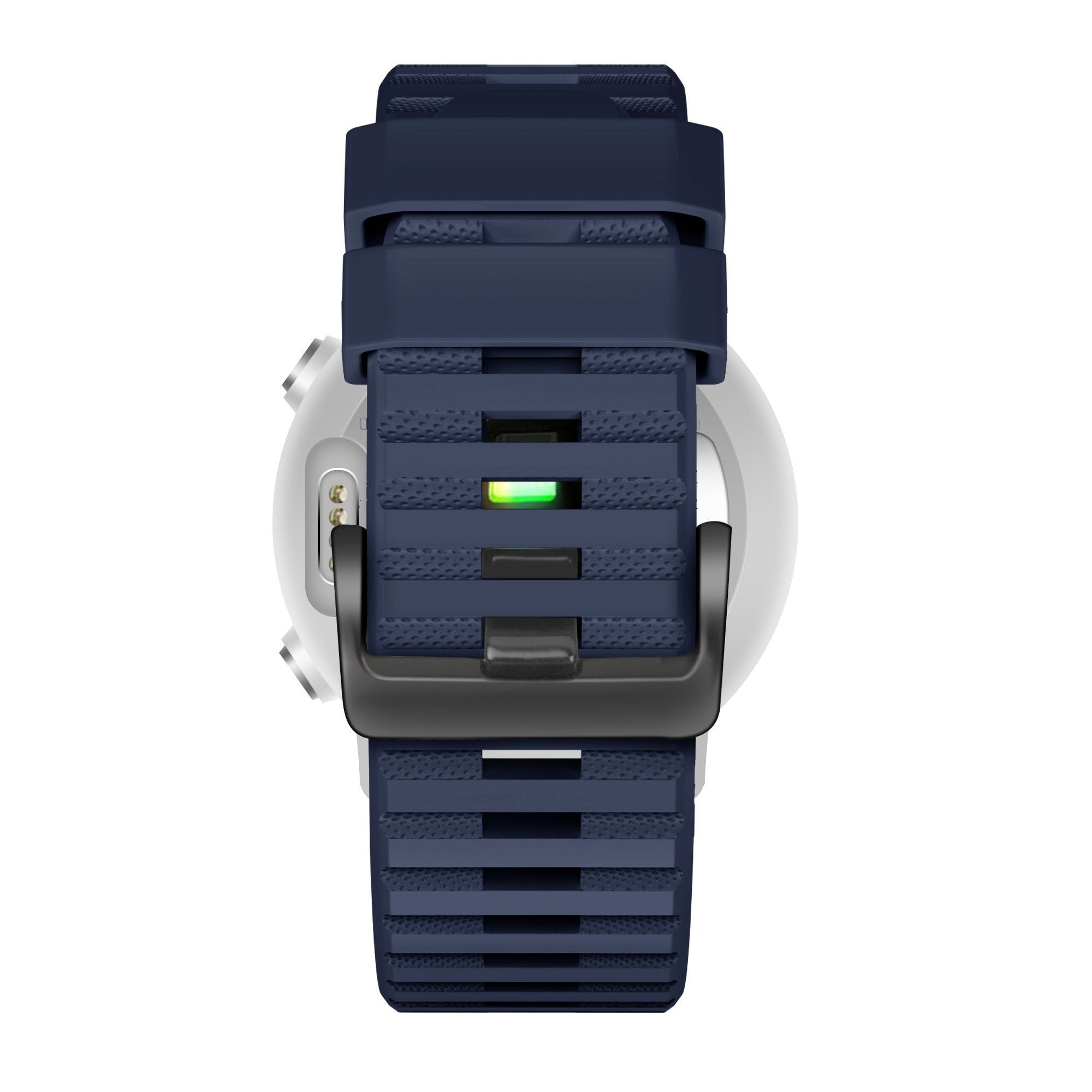 Bandz Bracelet silicone avec boucle Garmin Approach S70 - 47mm (bleu foncé)