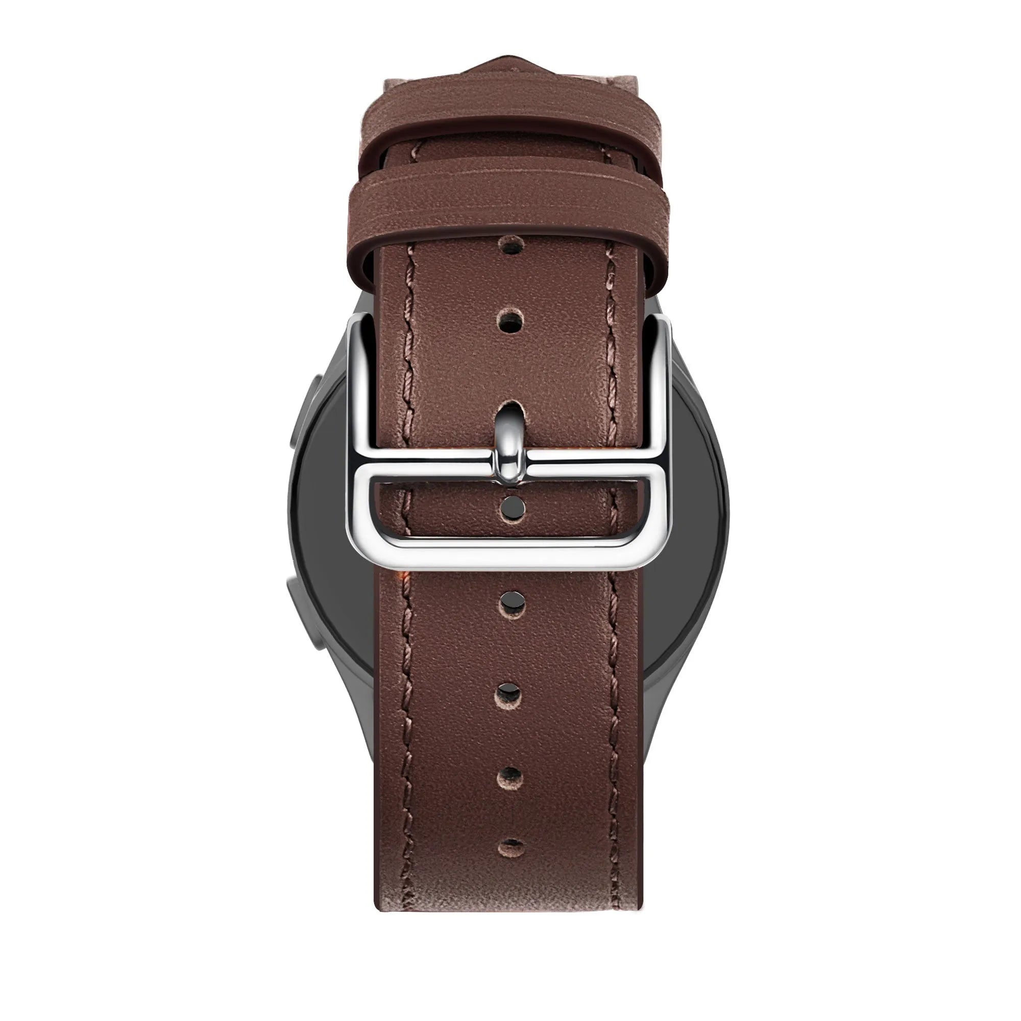 Bandz Bracelet cuir 'Deluxe' Amazfit Bip 6 (marron)