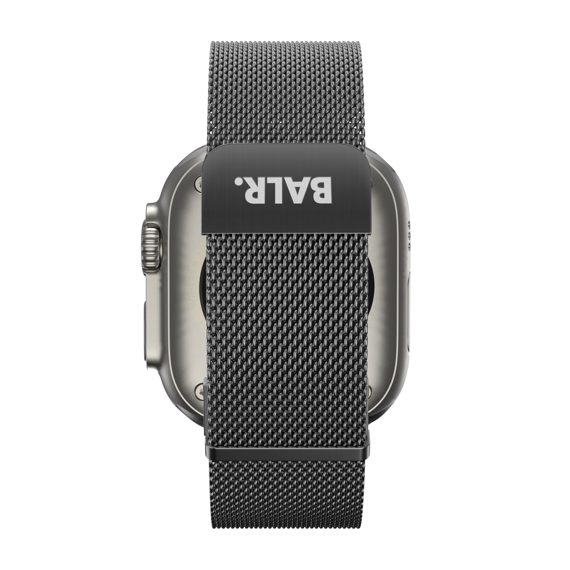 BALR Bracelet milanais Apple Watch Ultra (noir)