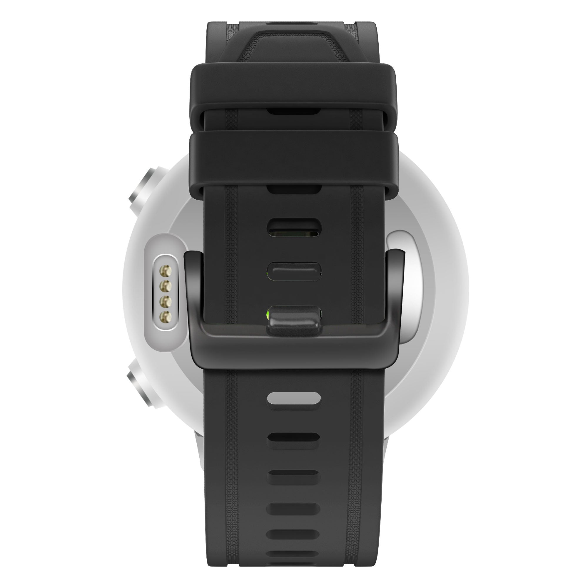 Bandz Bracelet silicone avec boucle Garmin Descent Mk2S (noir)