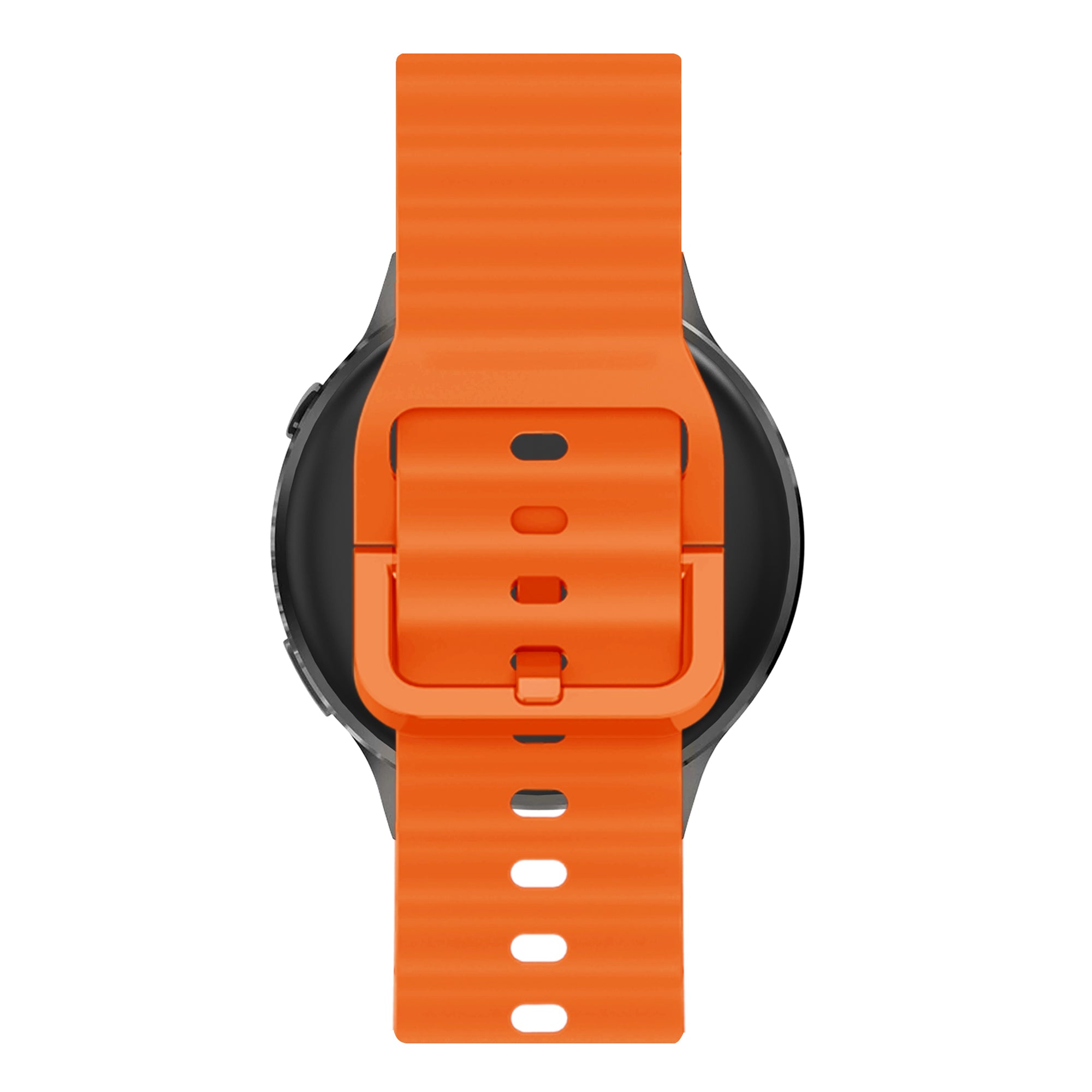 Bandz Bracelet silicone ondulé Garmin Bounce 2 (orange)