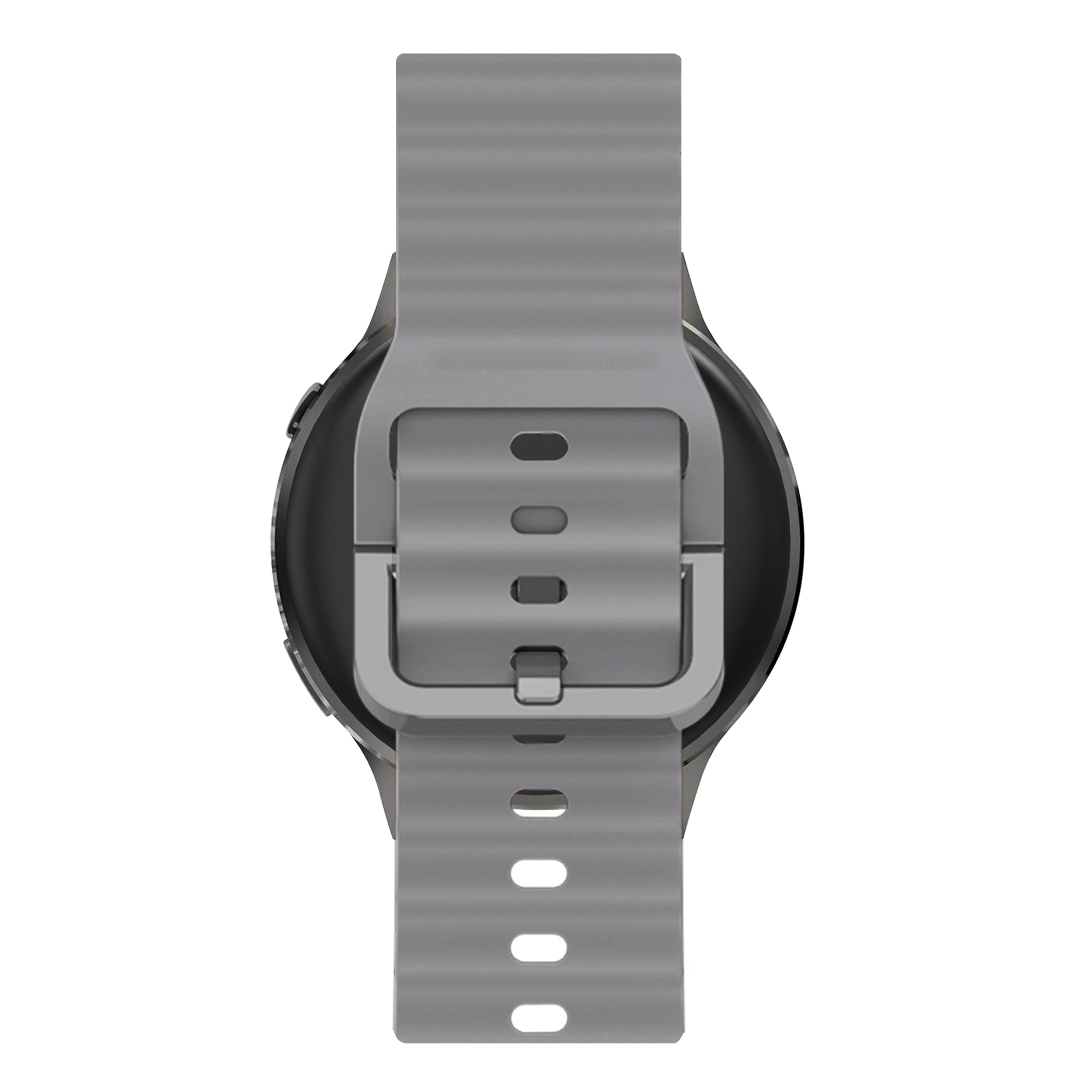 Bandz Bracelet silicone ondulé Garmin Bounce 2 (gris foncé)