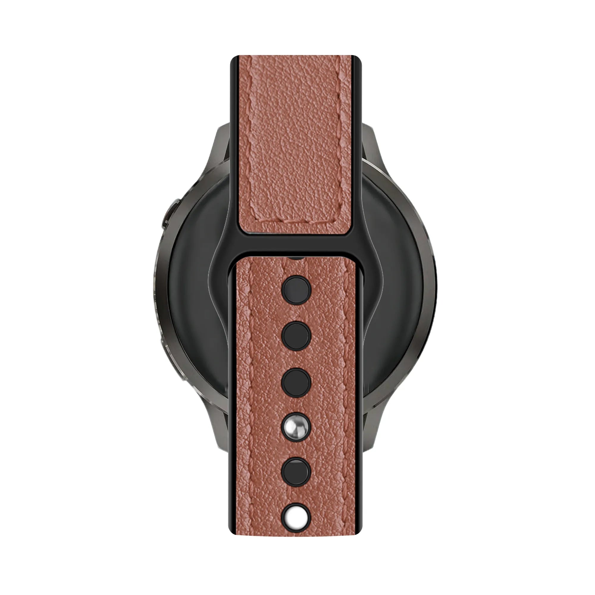 Bandz Garmin D2 Air X10 Leather Strap 'Hybrid' (Brown)