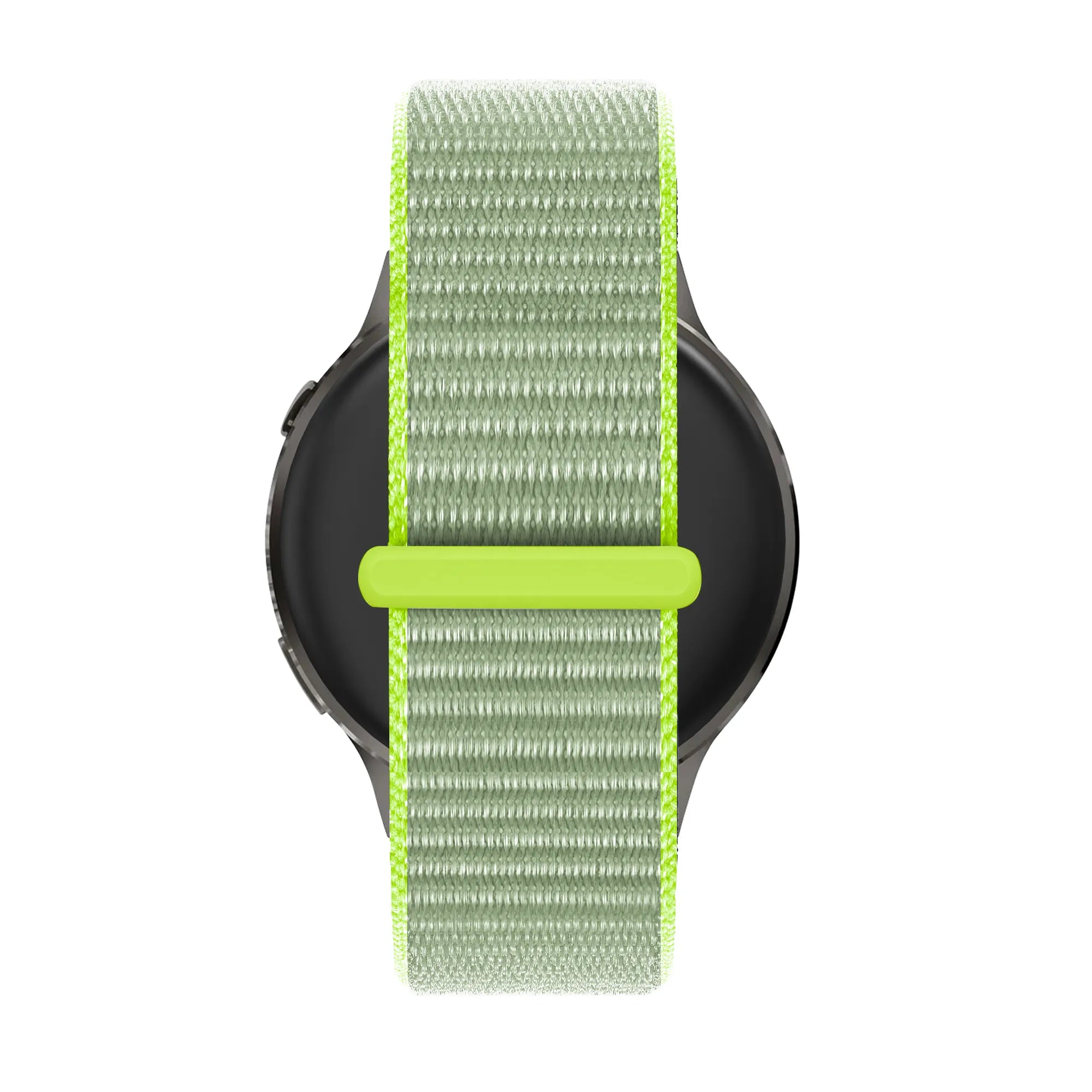 Bandz Bracelet nylon Garmin Vivoactive 4s (jaune fluo)