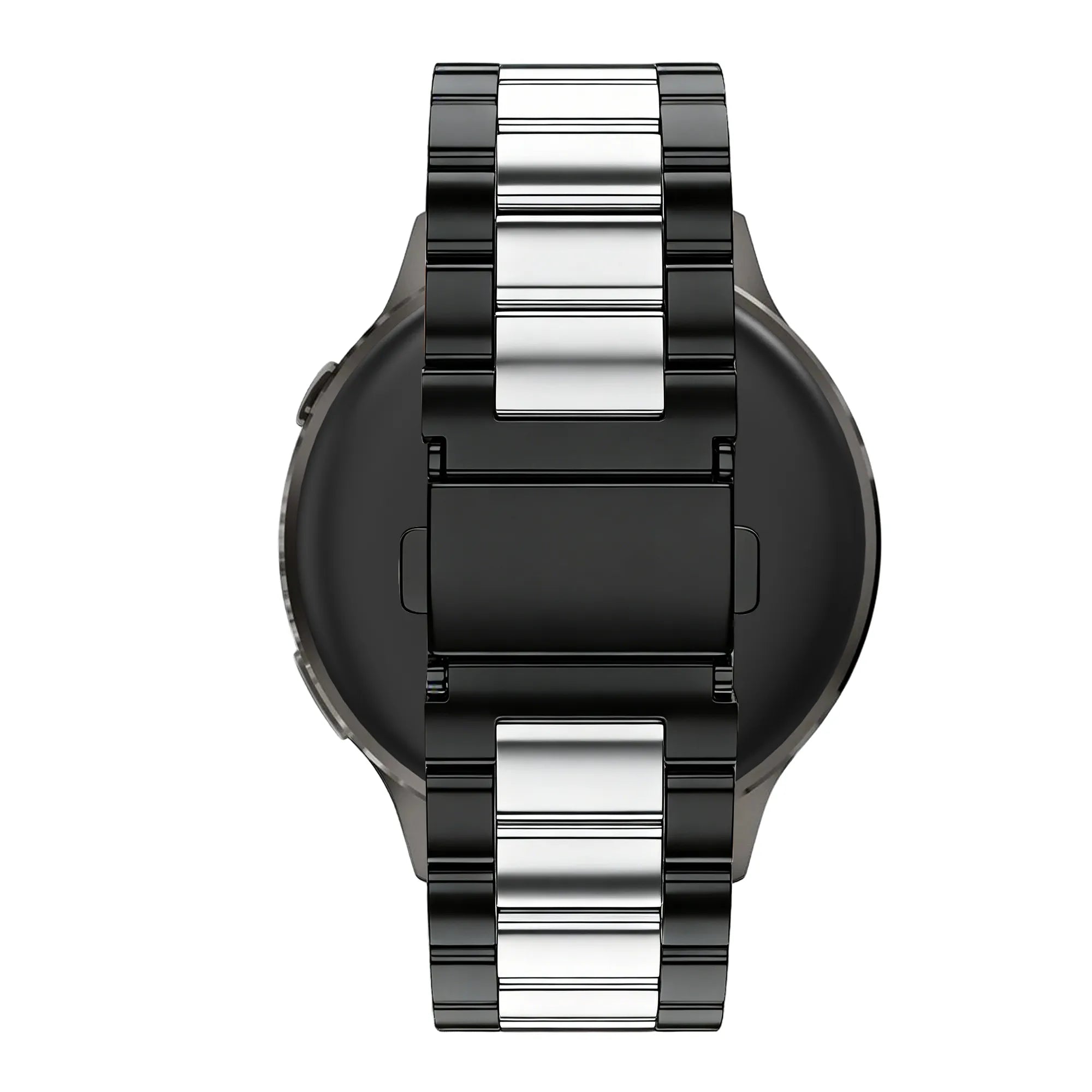 Bandz Garmin Venu SQ Steel Strap 'Classic' (Black/Silver)