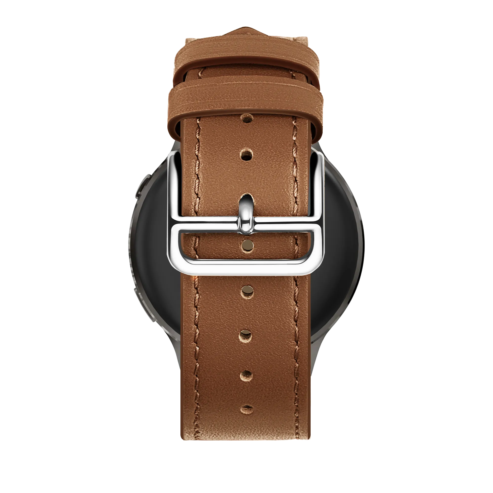Bandz Bracelet cuir 'Deluxe' Garmin Forerunner 255s (marron)