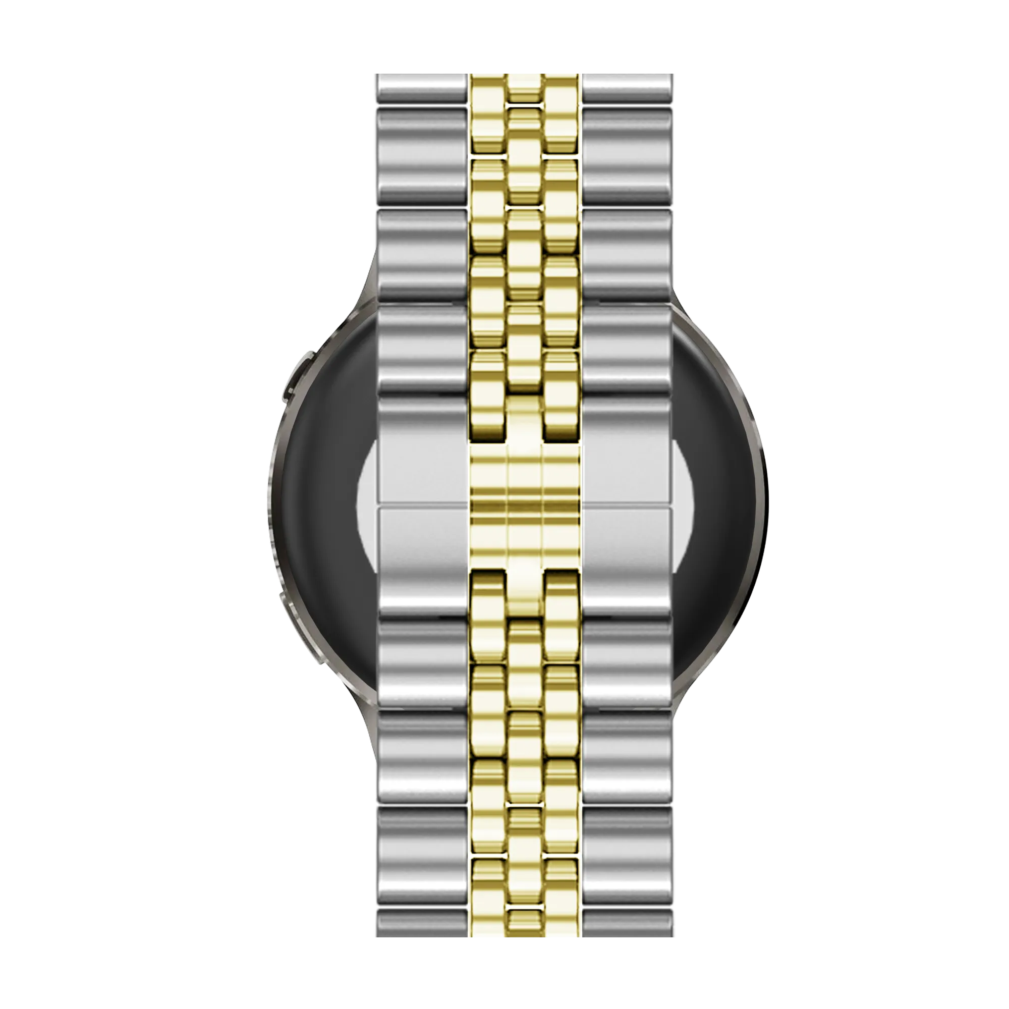 Bandz Bracelet acier 'Jubilee' Garmin Vivoactive 4s (argent/or)