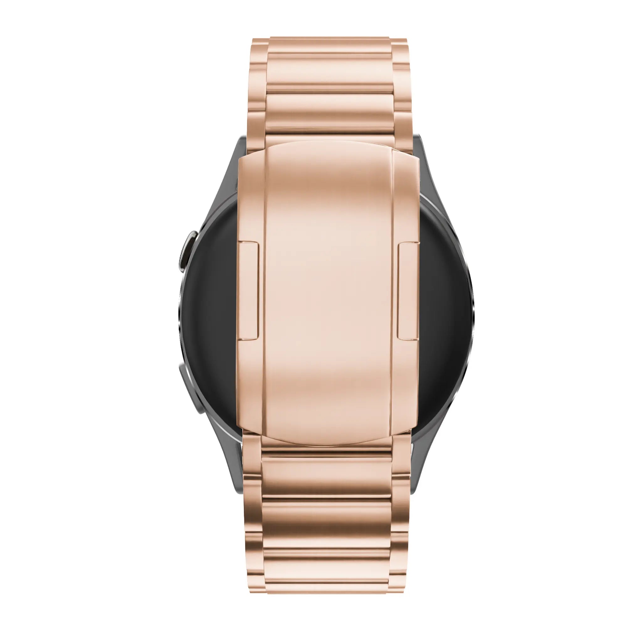 Bandz Bracelet titane Garmin Vivoactive 4s (or rose)