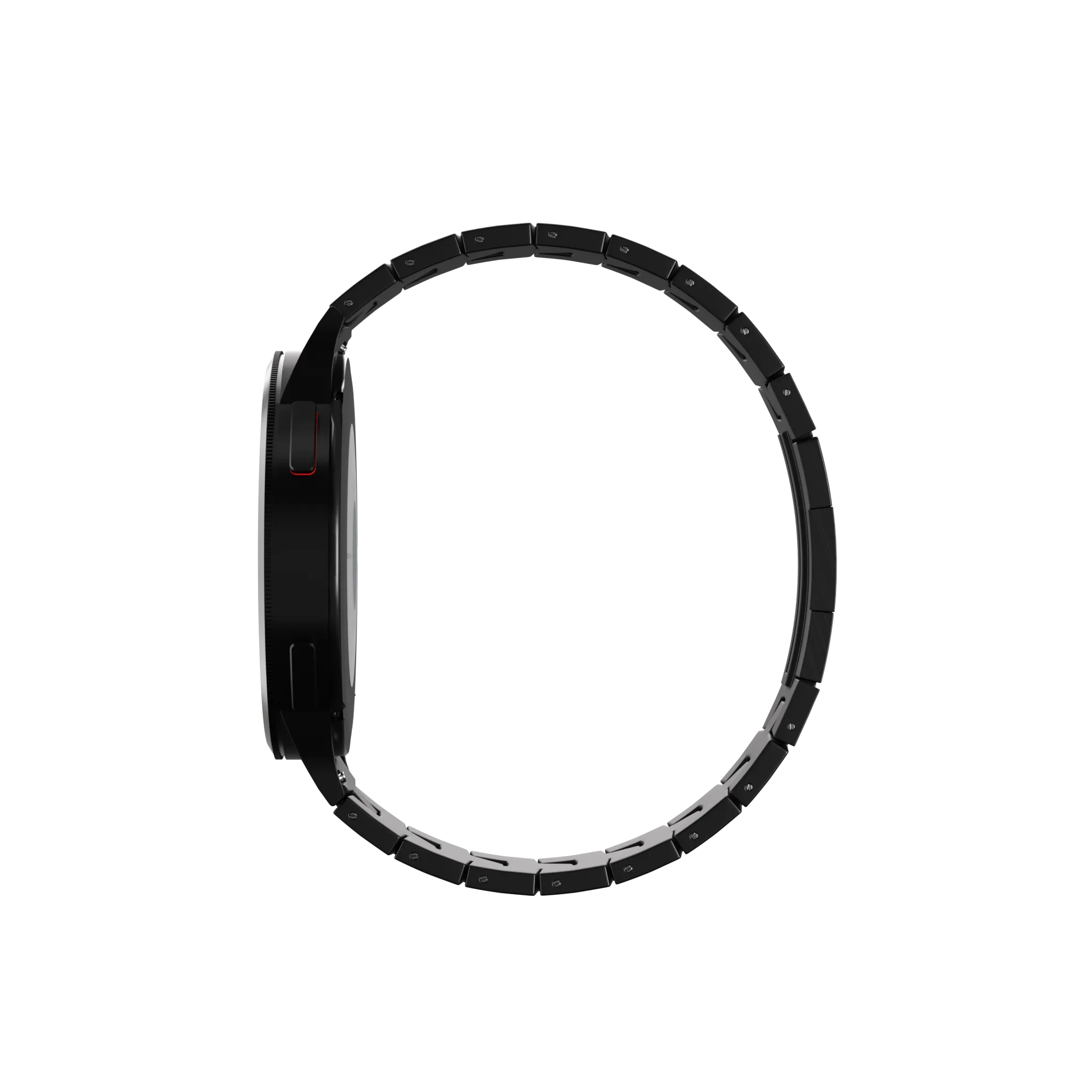 Bracelet titane granulaire Huawei Watch GT 5 Pro - 46mm- cierre plano (noir)
