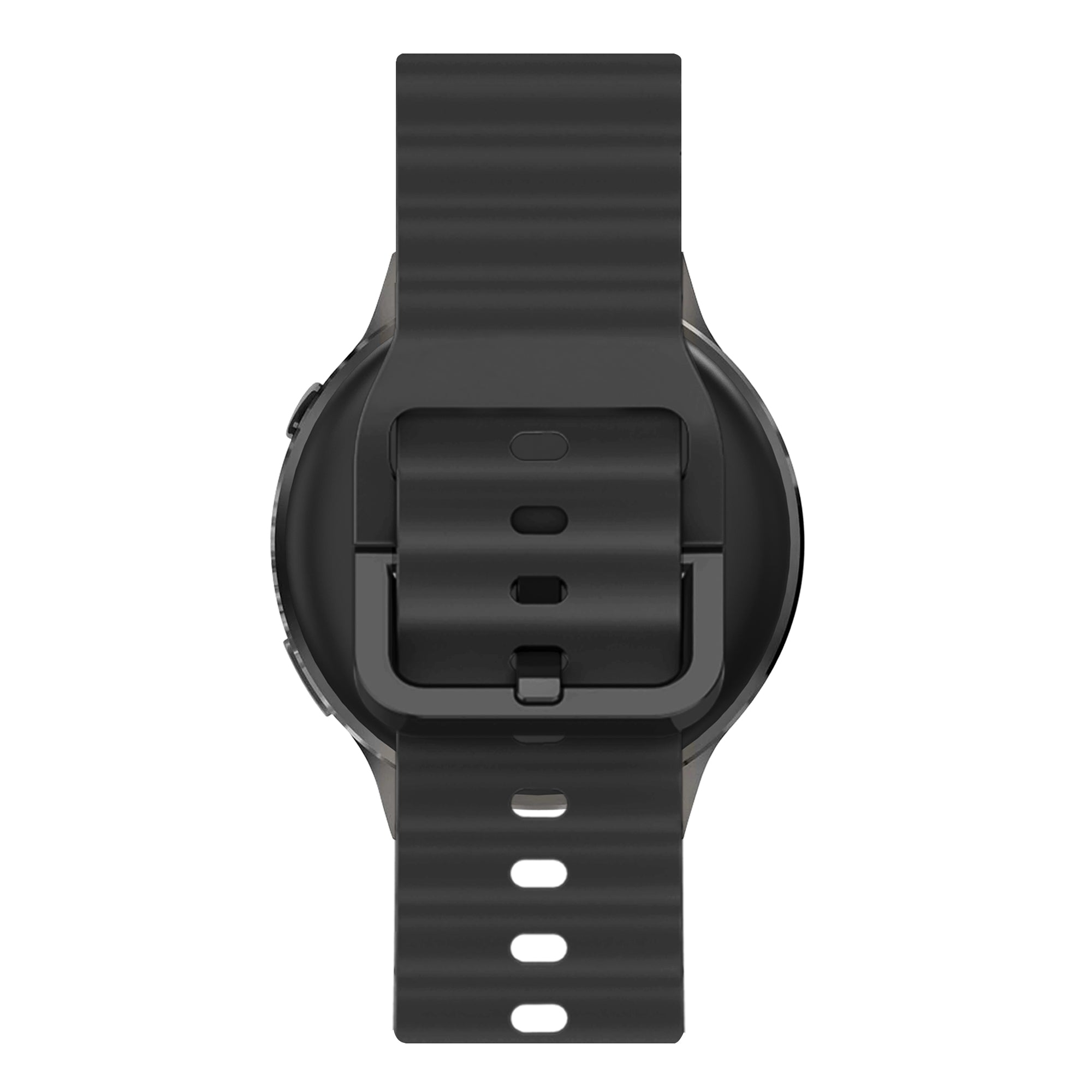 Bandz Bracelet silicone ondulé Garmin Bounce 2 (noir)