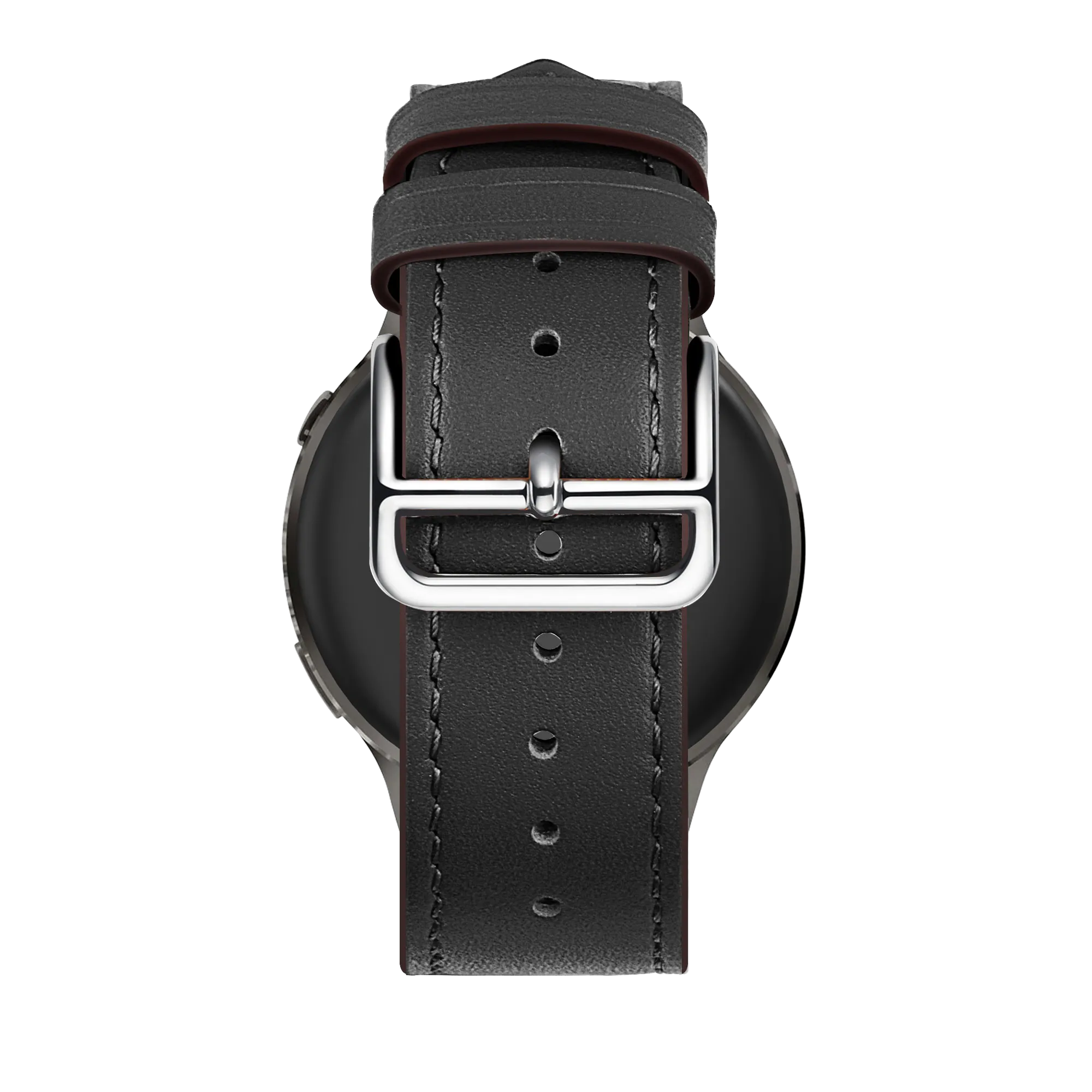 Bandz Bracelet cuir 'Deluxe' Garmin Forerunner 265s (noir)
