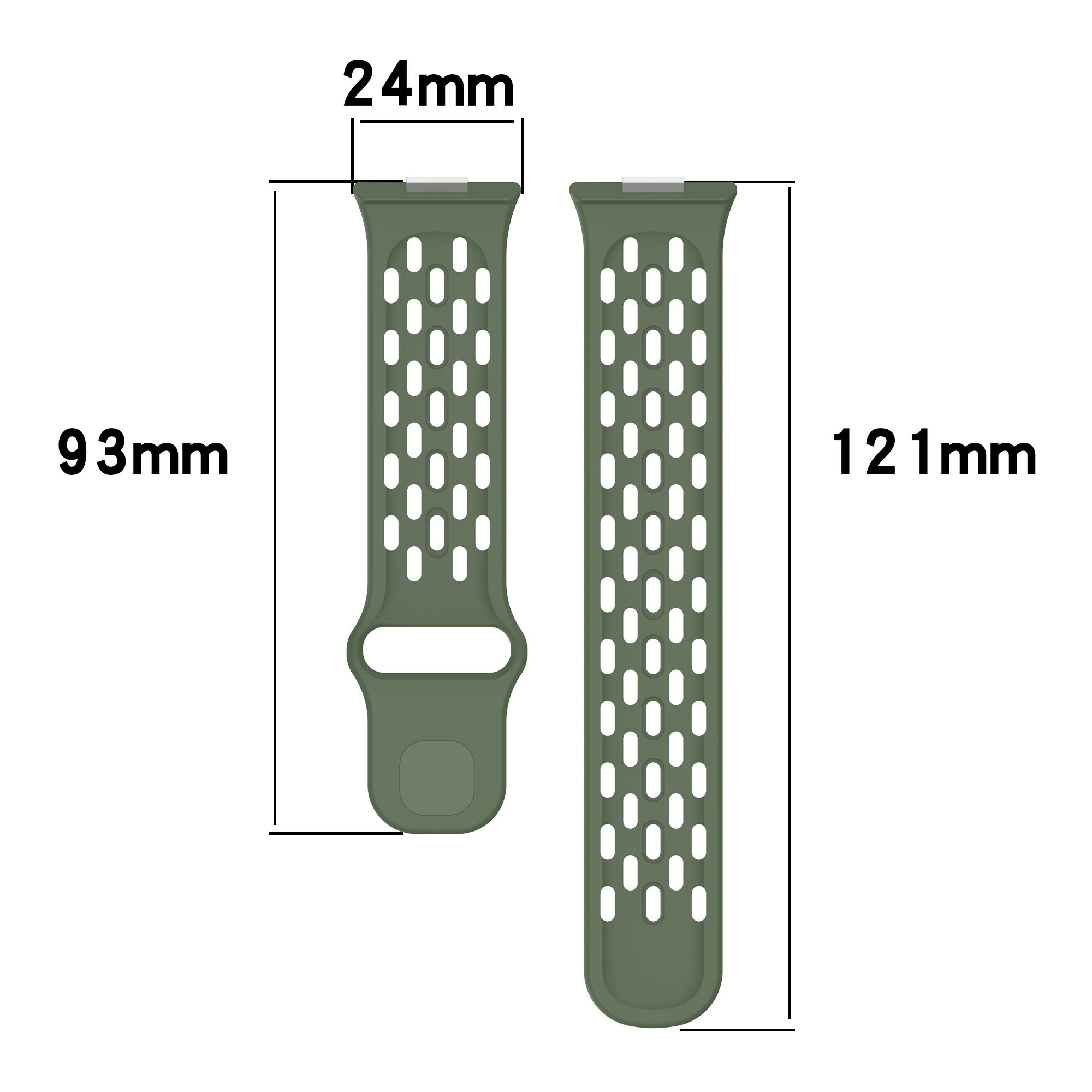 Redmi Watch 4 Silicone Air Strap (Army Green)