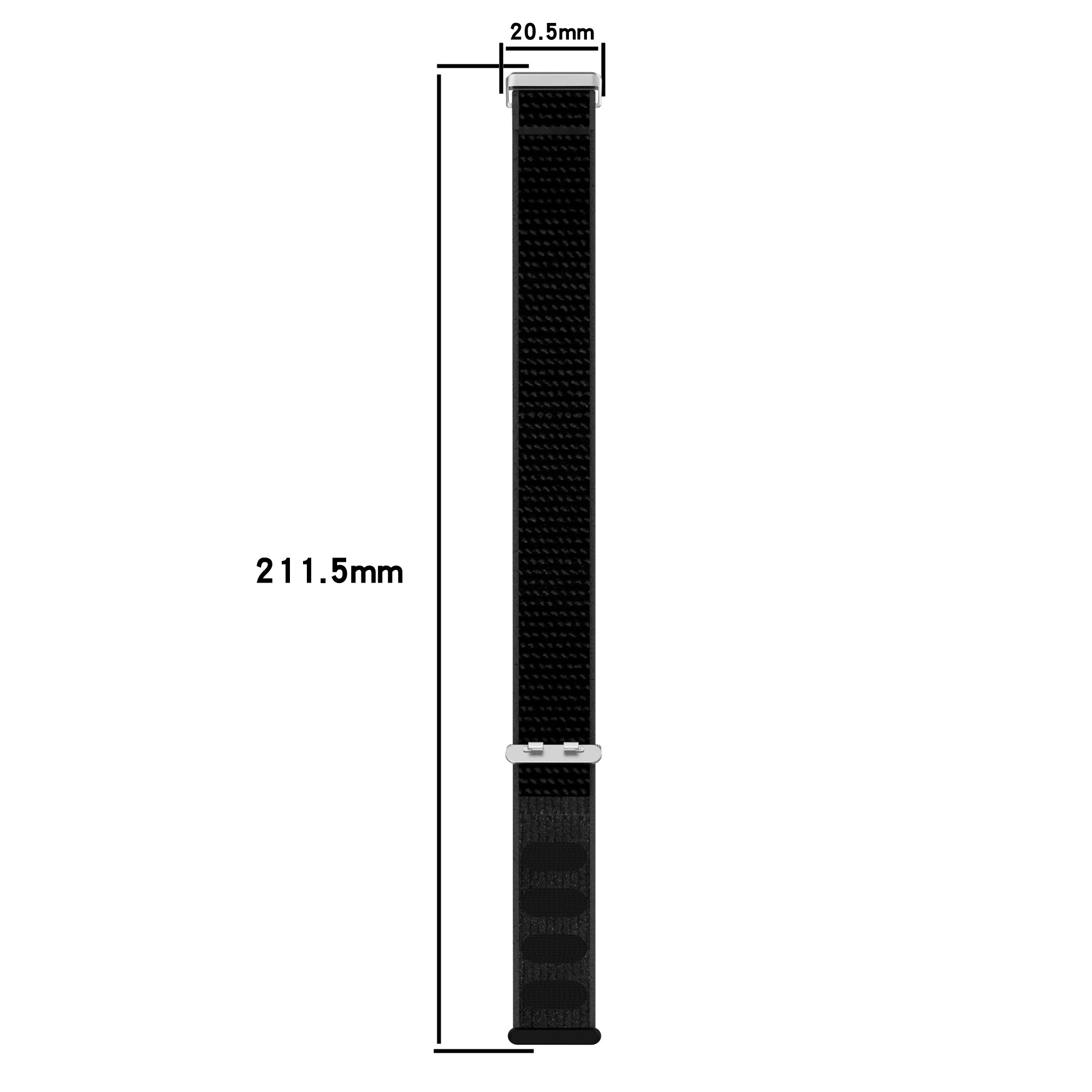 Bracelet nylon Huawei Band 11 Pro (gris)