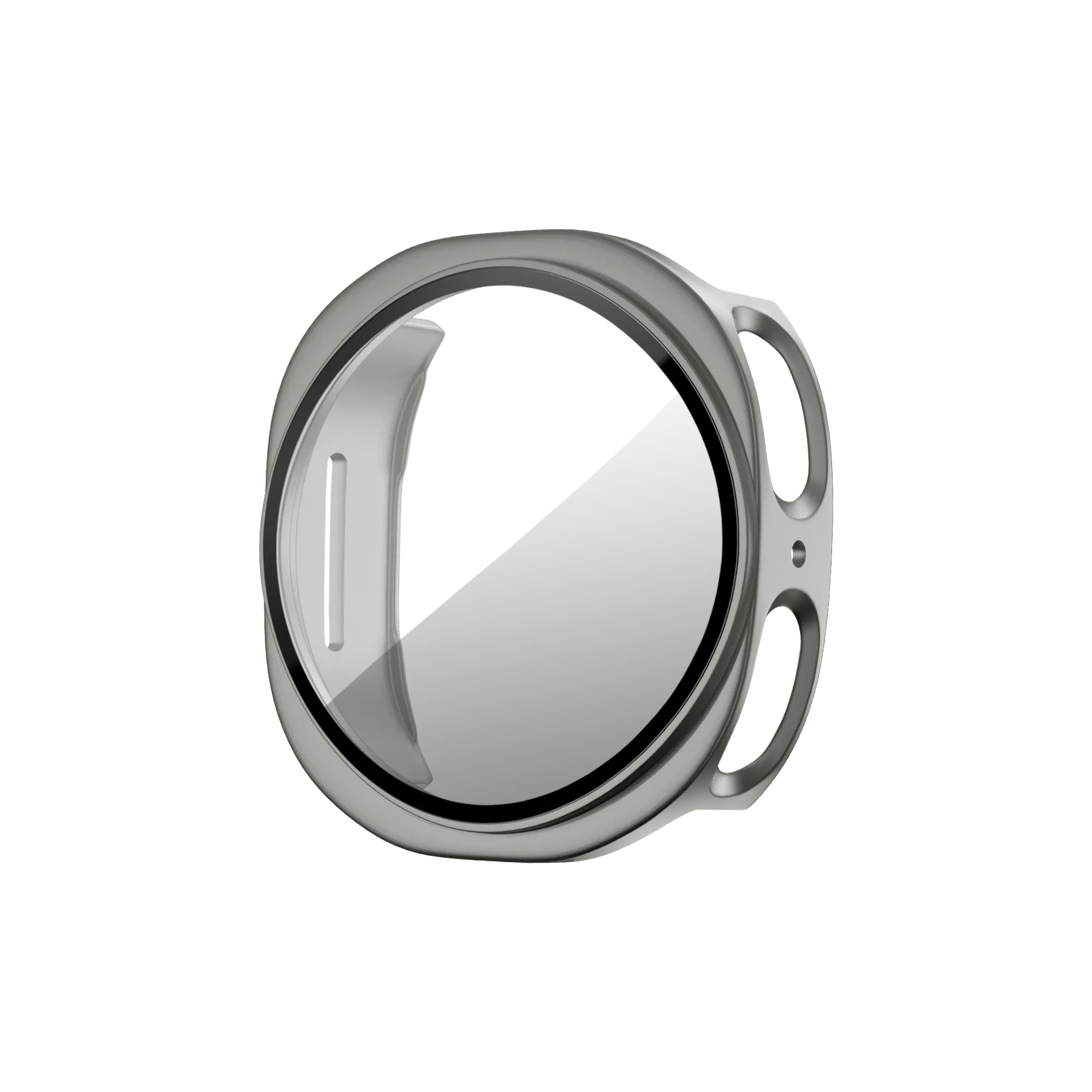 Bandz Coque PC avec verre Samsung Galaxy Watch 8 / 9 - 44mm (titane doré)
