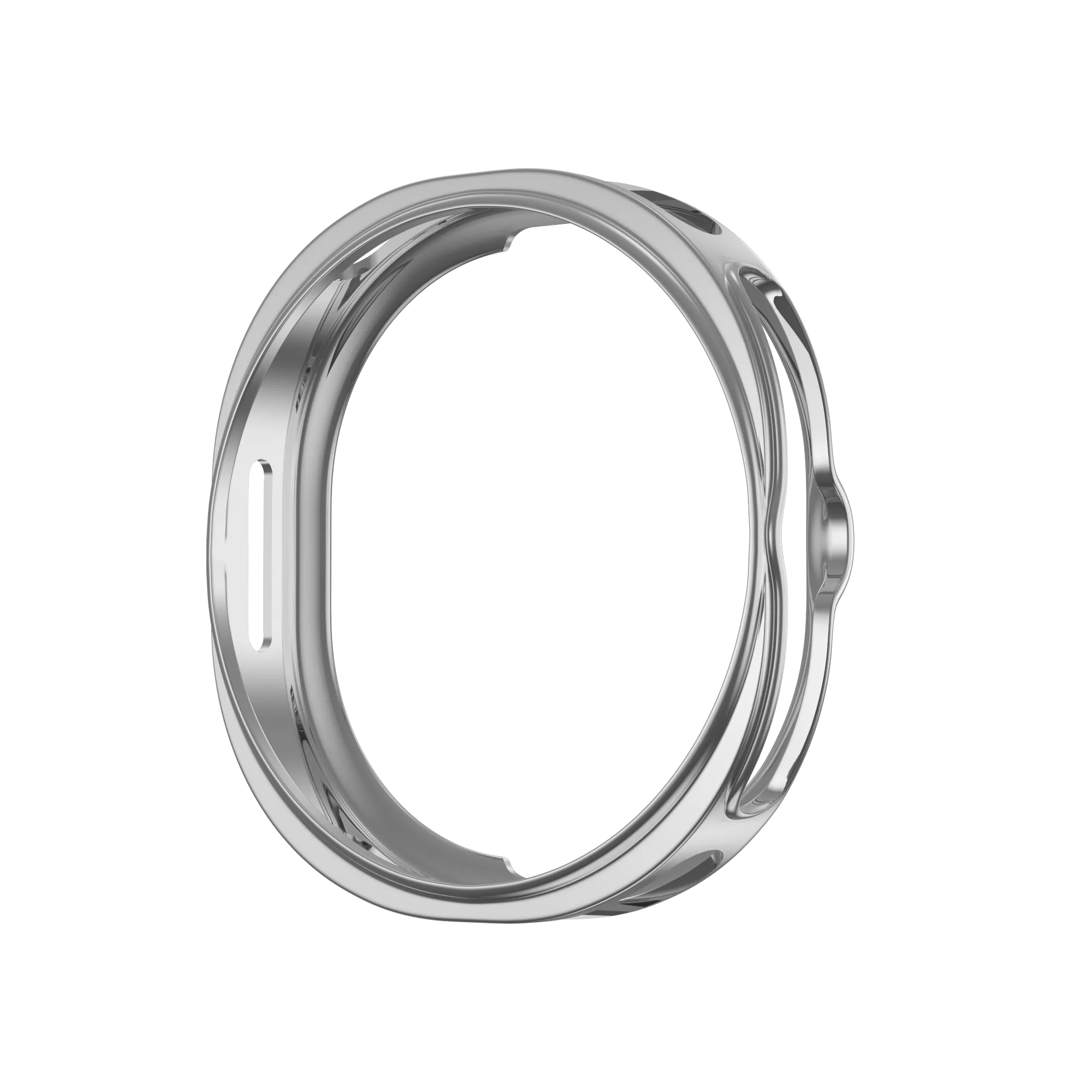 Bandz Coque TPU Samsung Galaxy Watch 8 Classic (argent)