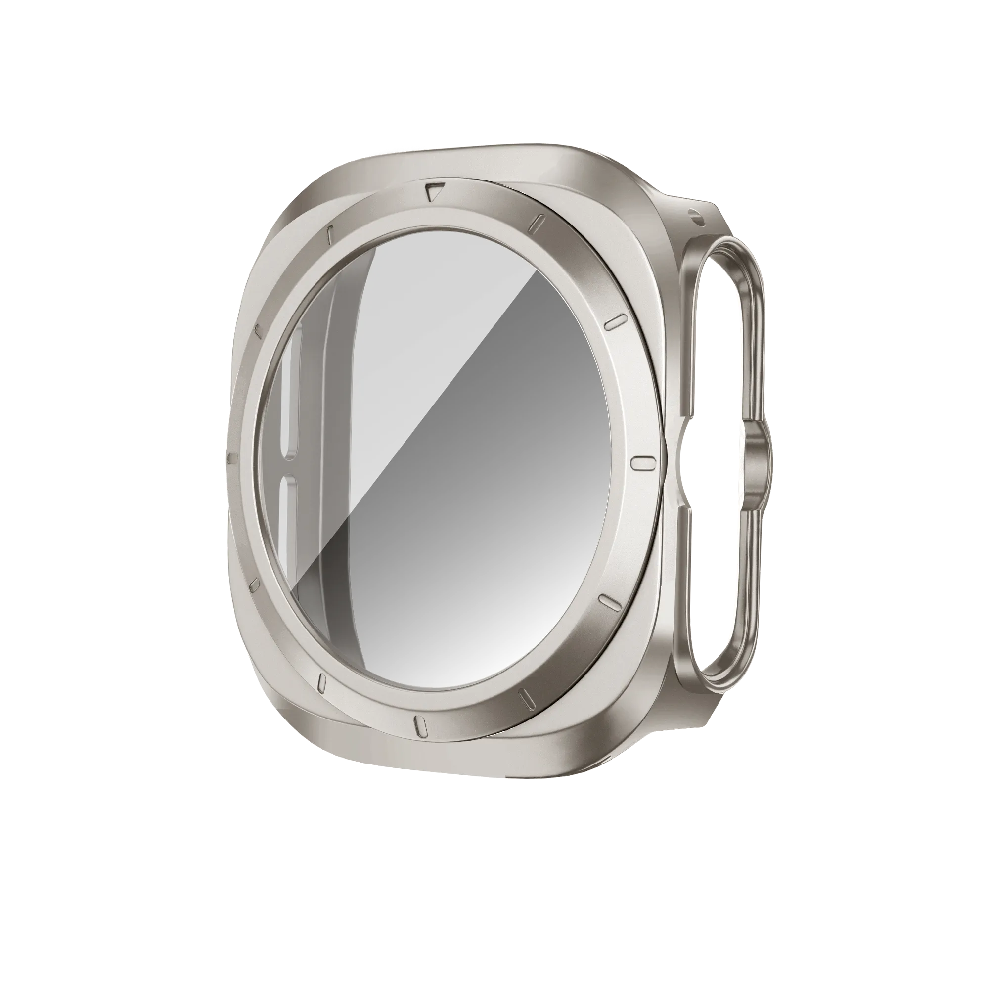 Bandz Coque PC avec verre Samsung Galaxy Watch Ultra (titane)