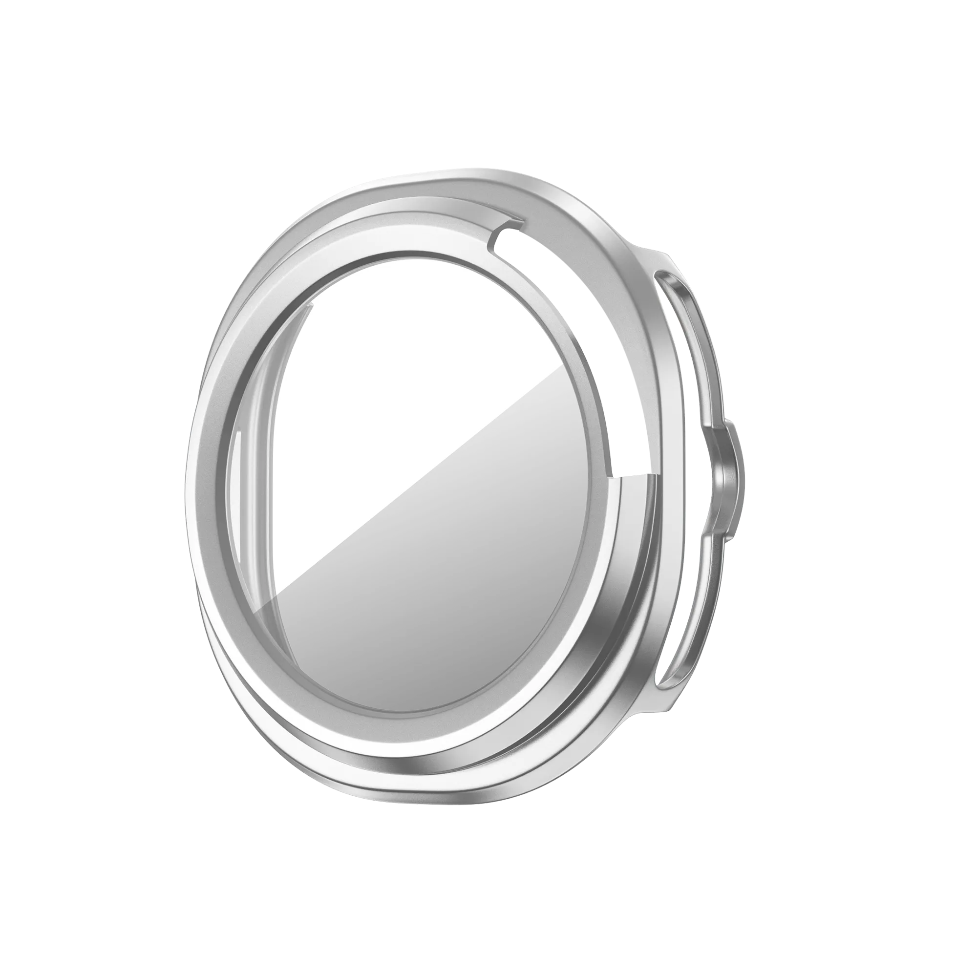 Bandz Coque PC avec verre Samsung Galaxy Watch 8 Classic (argent)