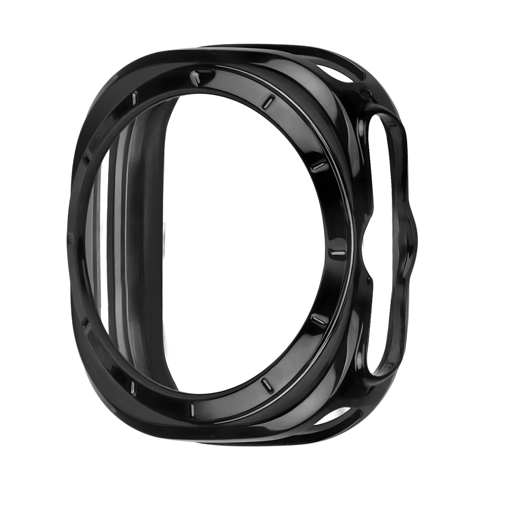 Bandz Coque TPU galvanisé Samsung Galaxy Watch Ultra (noir)