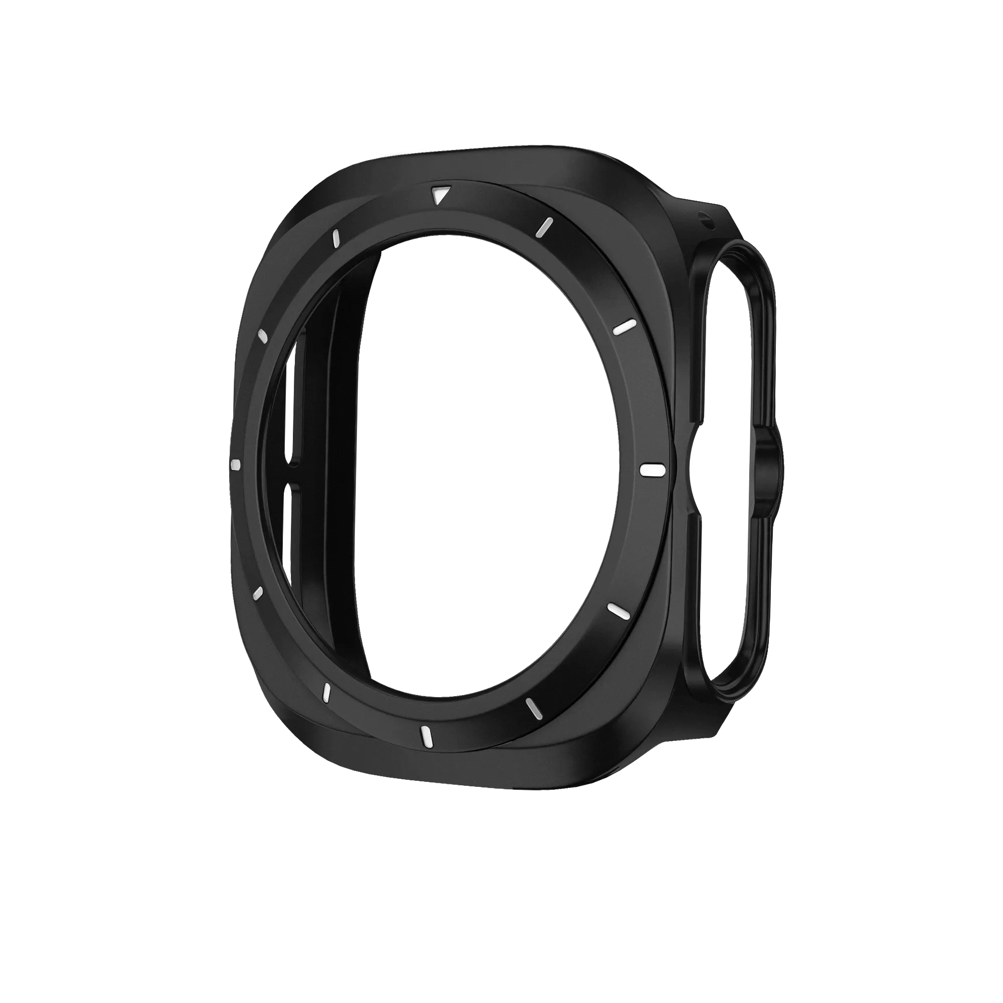 Bandz Coque PC bisel Samsung Galaxy Watch Ultra (noir /blanc)