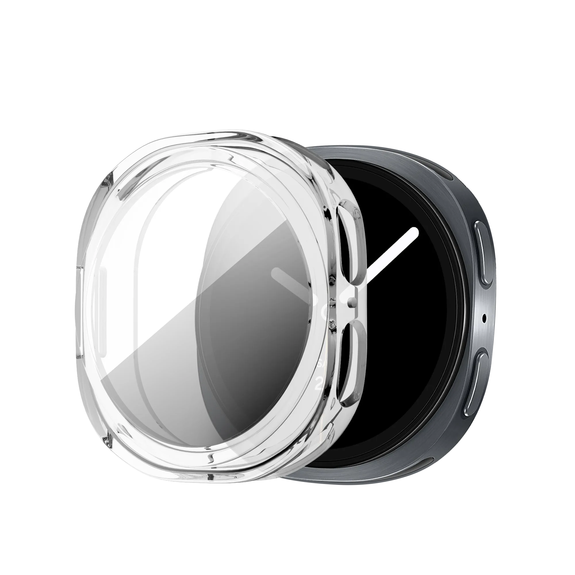 Bandz Coque TPU Samsung Galaxy Watch 8 - 40mm / 9 - 40mm (transparent)
