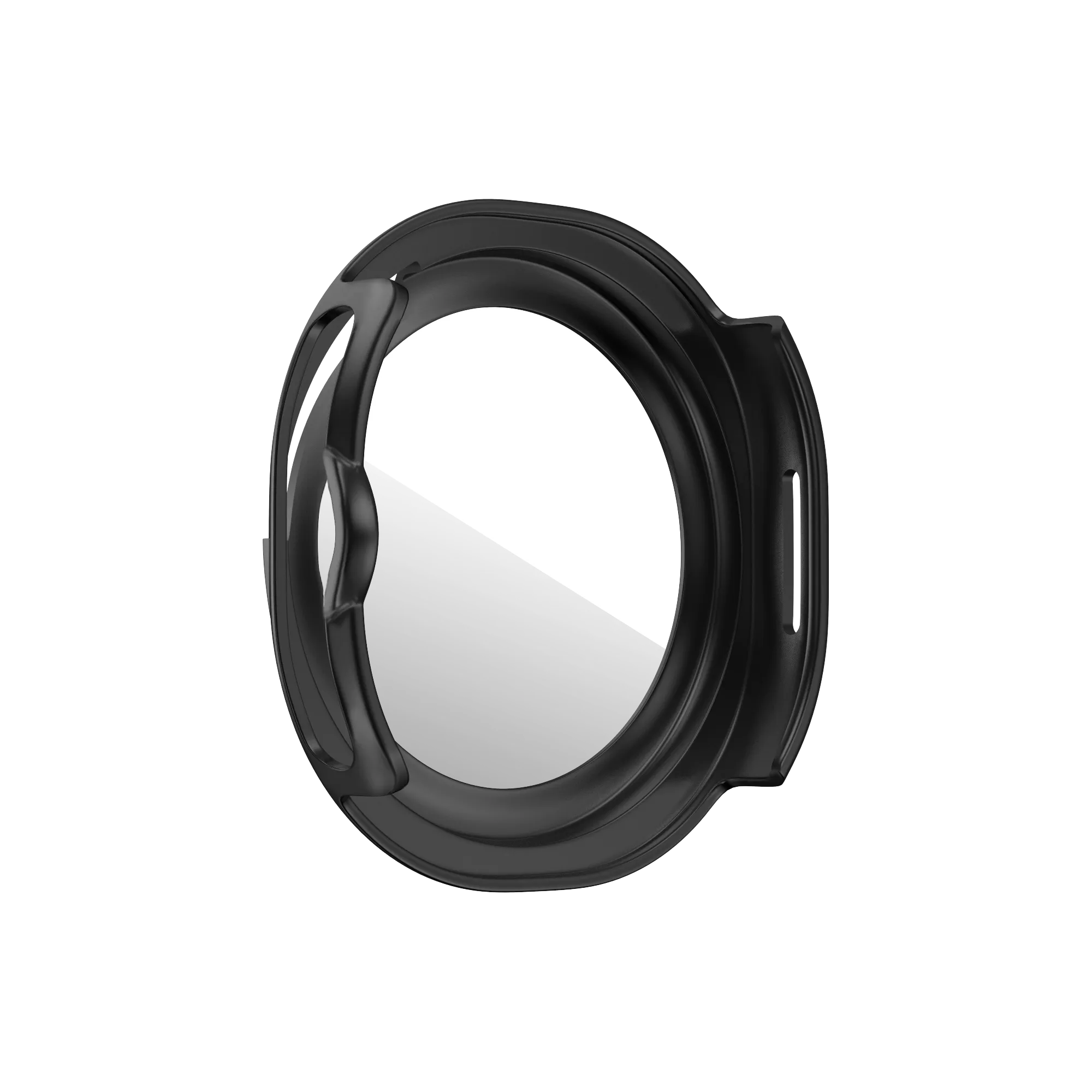 Bandz Coque PC avec verre Samsung Galaxy Watch 8 Classic (noir)