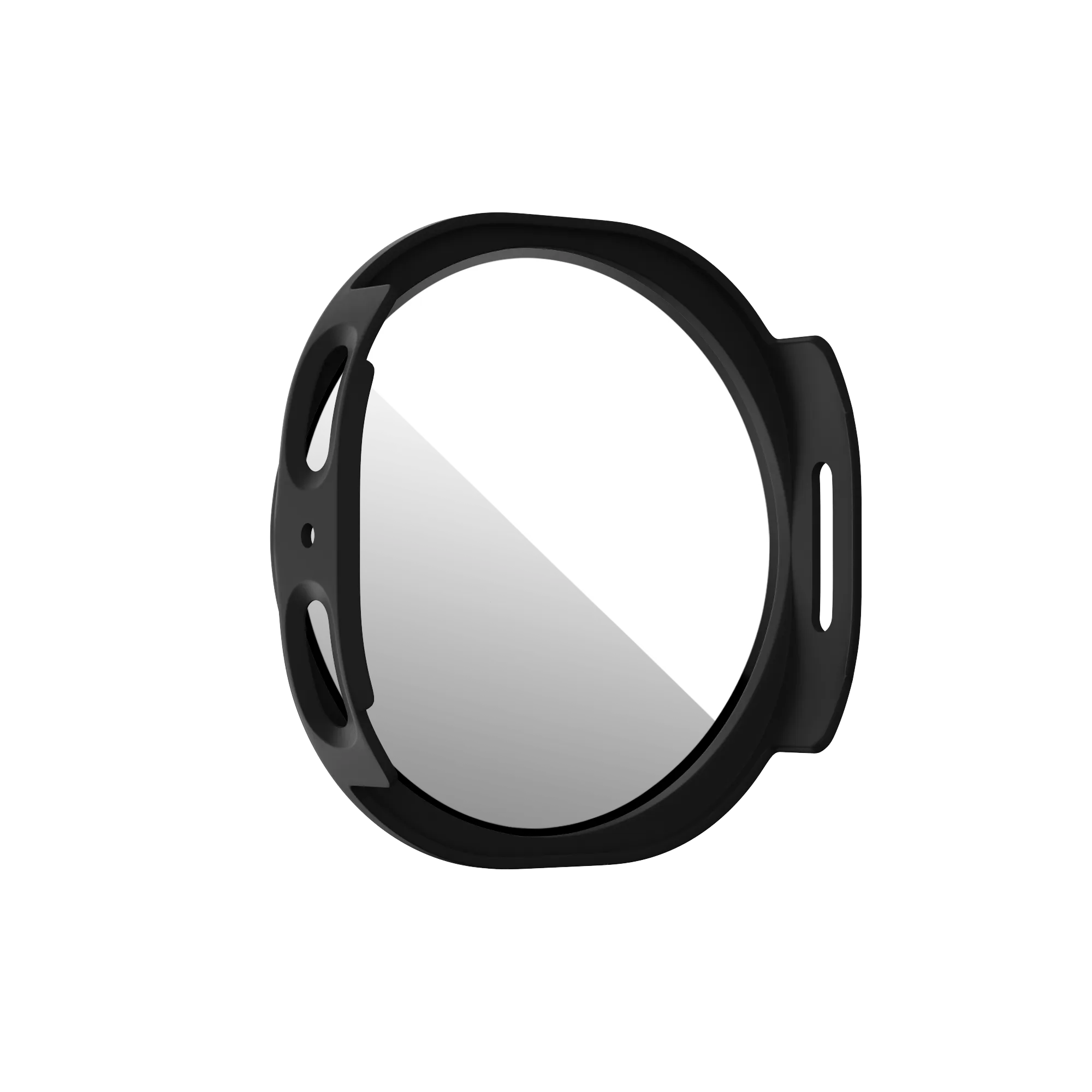 Bandz Coque PC avec verre Samsung Galaxy Watch 8 / 9 - 44mm (noir)