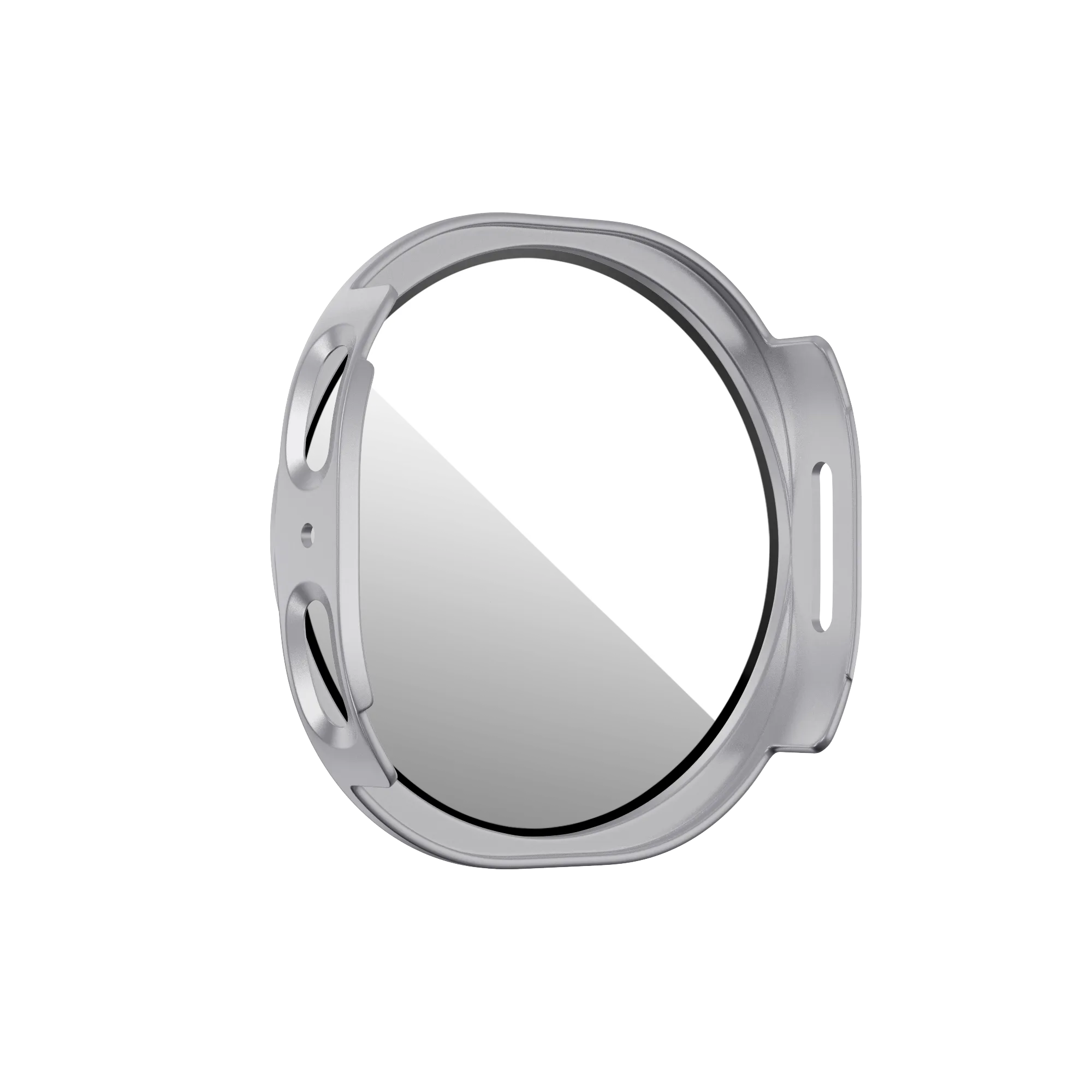 Bandz Coque PC avec verre Samsung Galaxy Watch 8 / 9 - 40mm (argent)