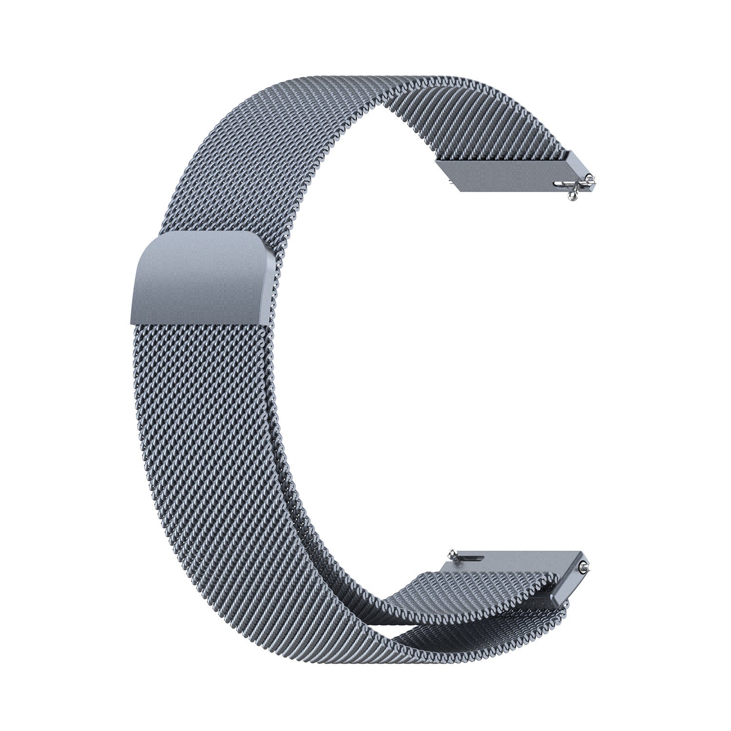 Bracelet milanais Garmin Vivoactive 4 (gris sidéral)