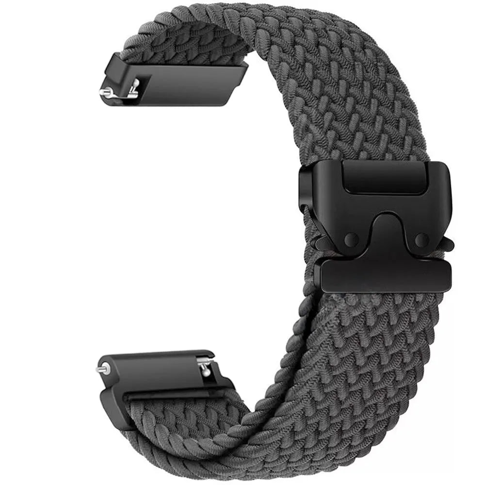 Bracelet tressé boucle en P Polar Street X (gris)