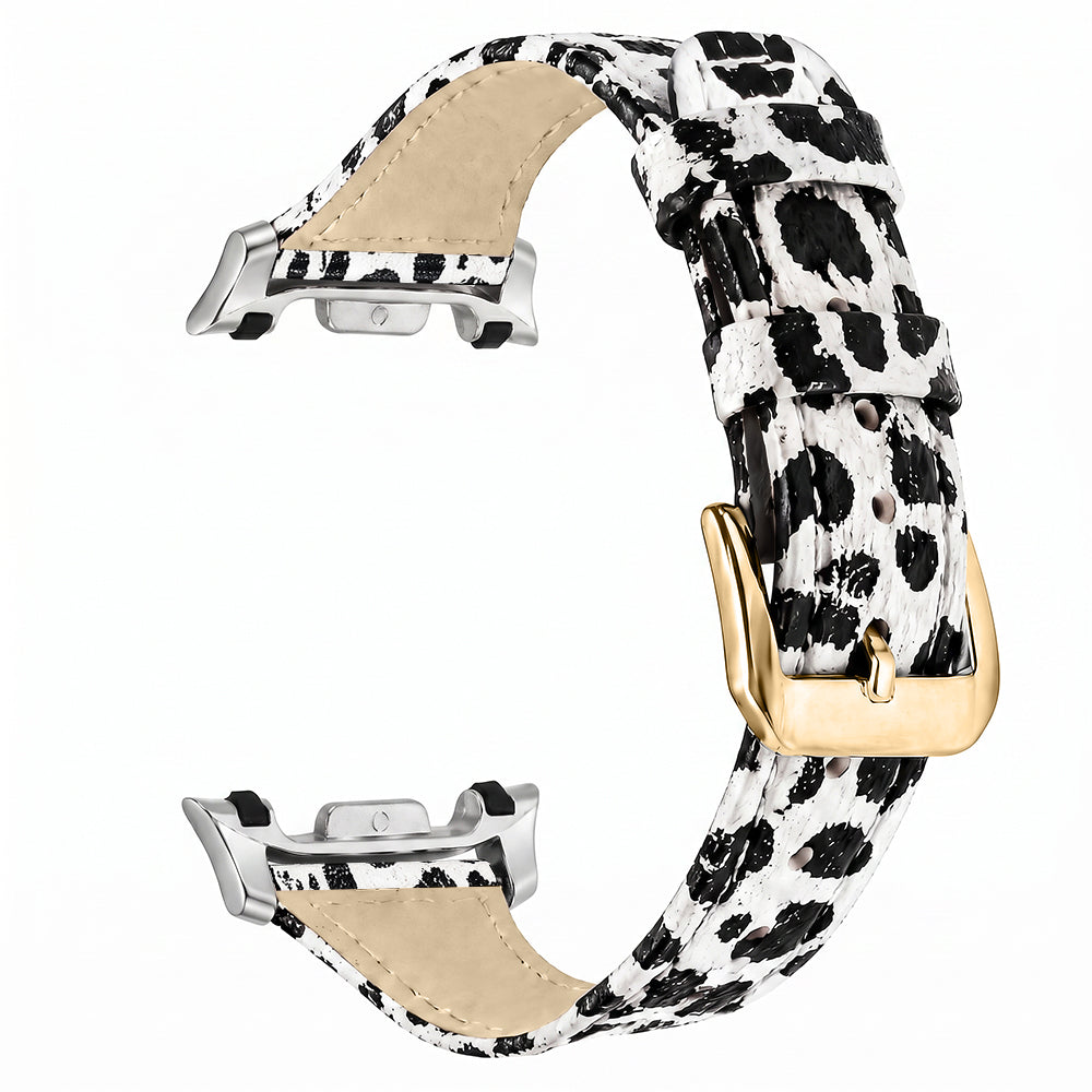 Bracelet cuir Samsung Galaxy Watch 8 - 40mm (léopard)