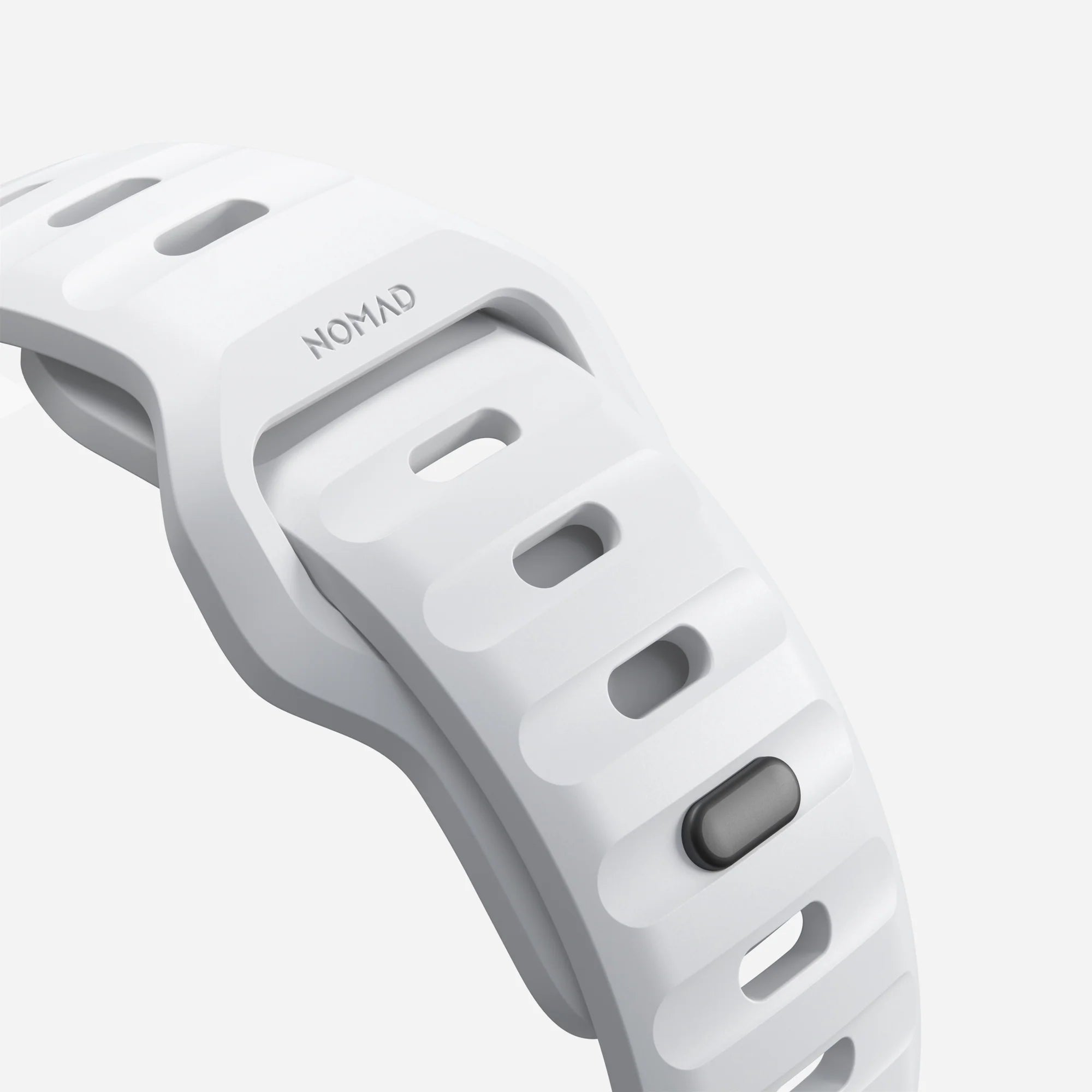 Nomad Bracelet silicone sport Apple Watch (blanc)