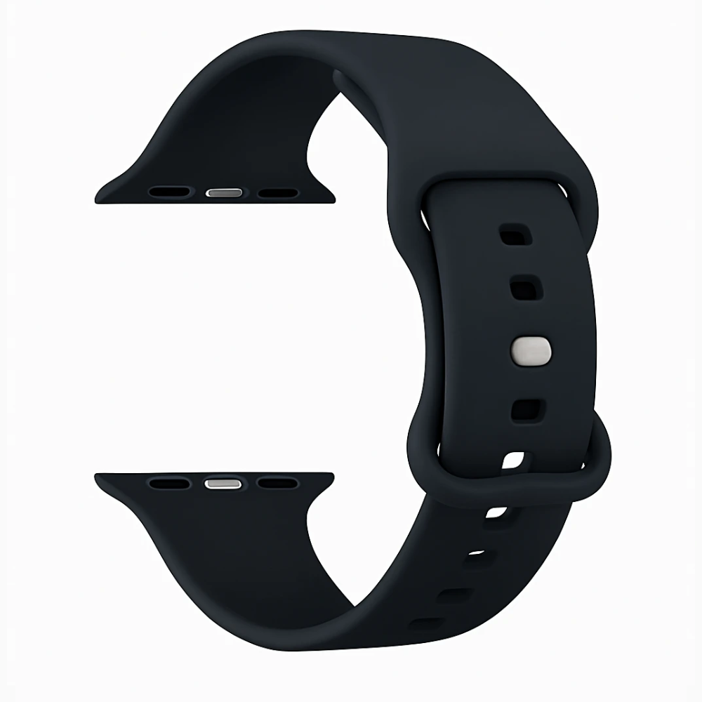 Bracelet Apple Watch Ultra silicone (noir)