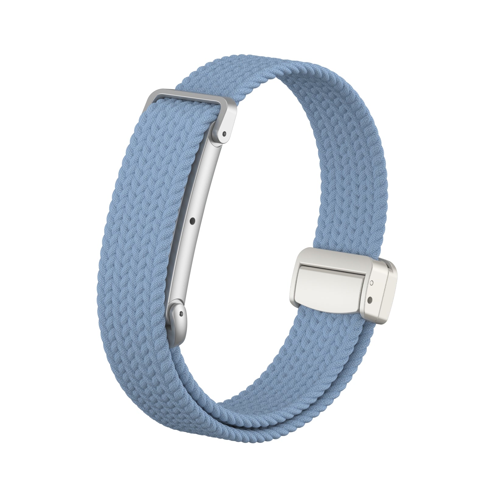 Bracelet tressé avec boucle en D Fitbit Air (bleu brume)