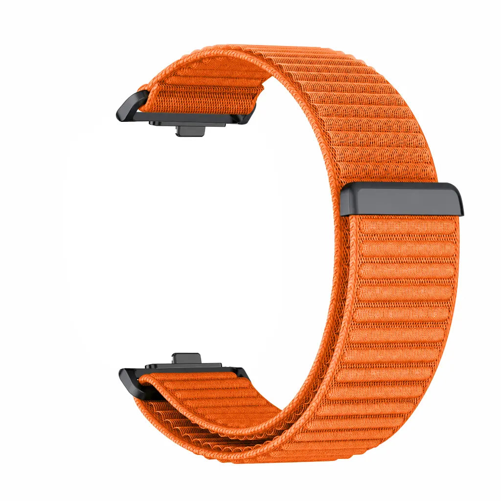 Bracelet nylon ondulé Xiaomi Smart Band 9 Pro (orange)