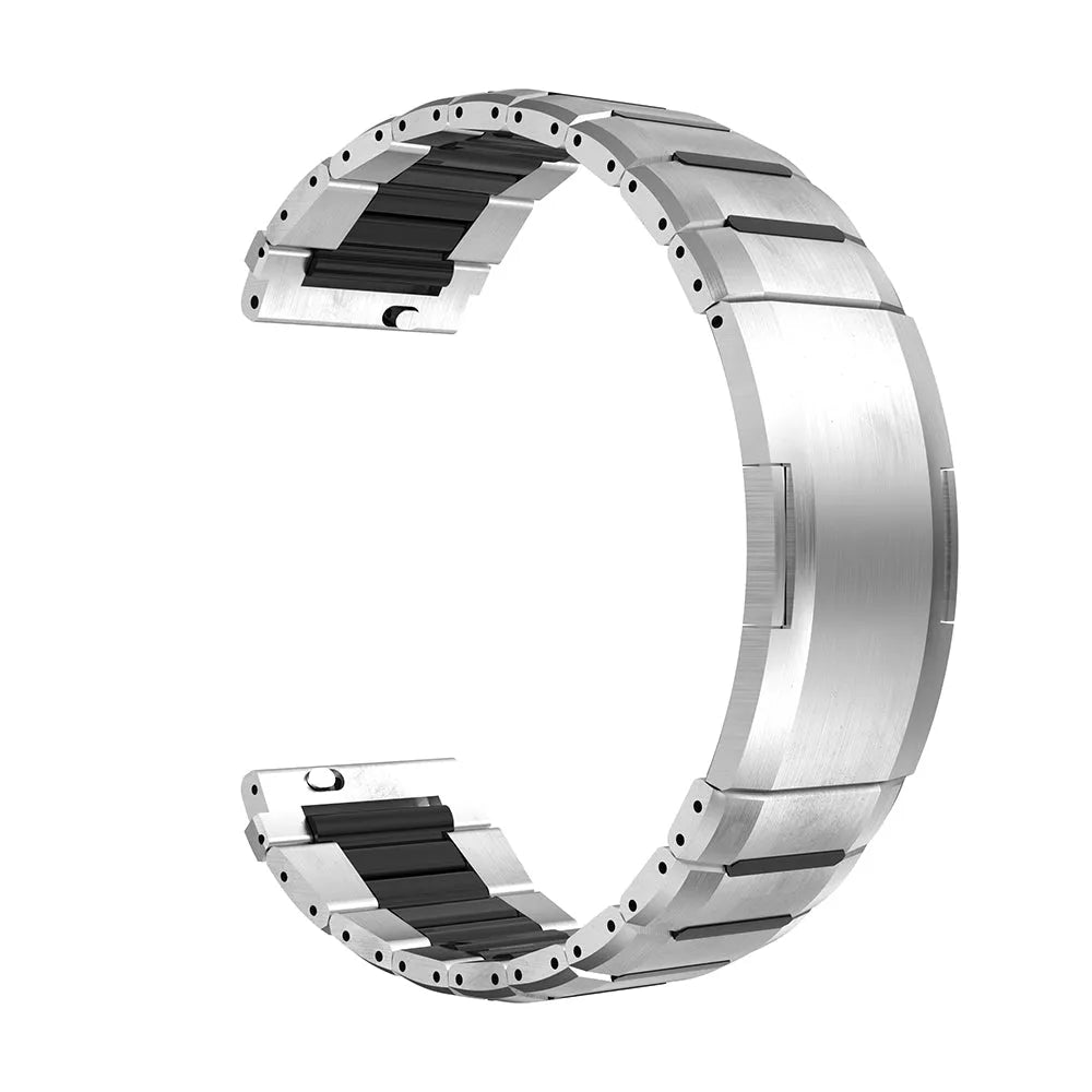 Bracelet acier hybride 'One Push' Polar Grit X Pro (titane/noir)