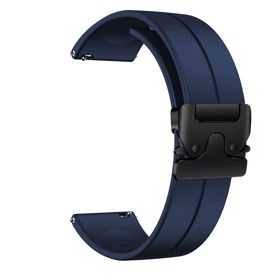 Bracelet silicone boucle en P Huawei Watch GT 7 - 46mm (bleu foncé)