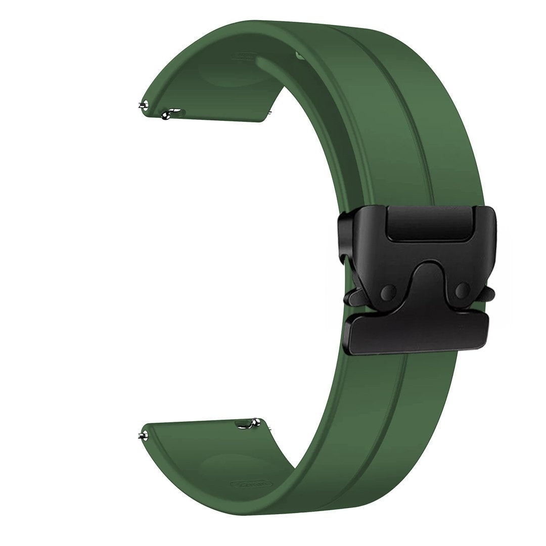 Bracelet silicone boucle en P Huawei Watch GT 7 Pro (vert)