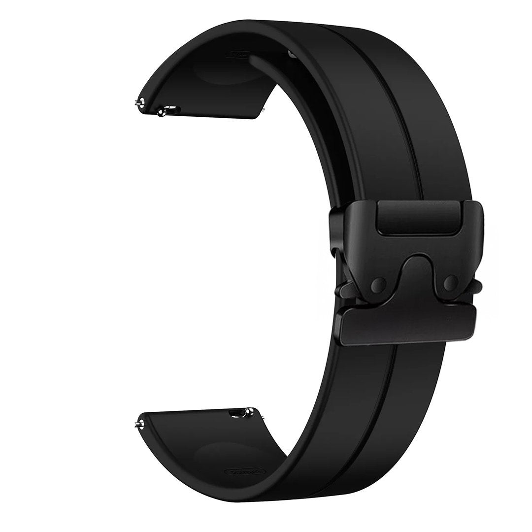 Bracelet silicone boucle en P Huawei Watch GT 7 - 46mm (noir)