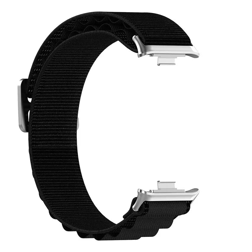 Bracelet nylon Alpine Xiaomi Smart Band 9 Pro (noir)