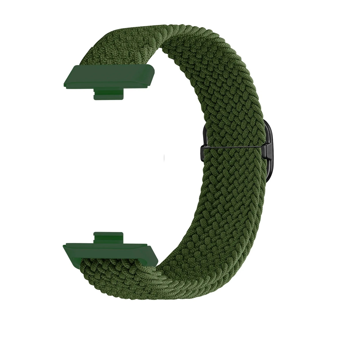 Nylon Adjustable Braided Strap, without a watch, 3/4 front view