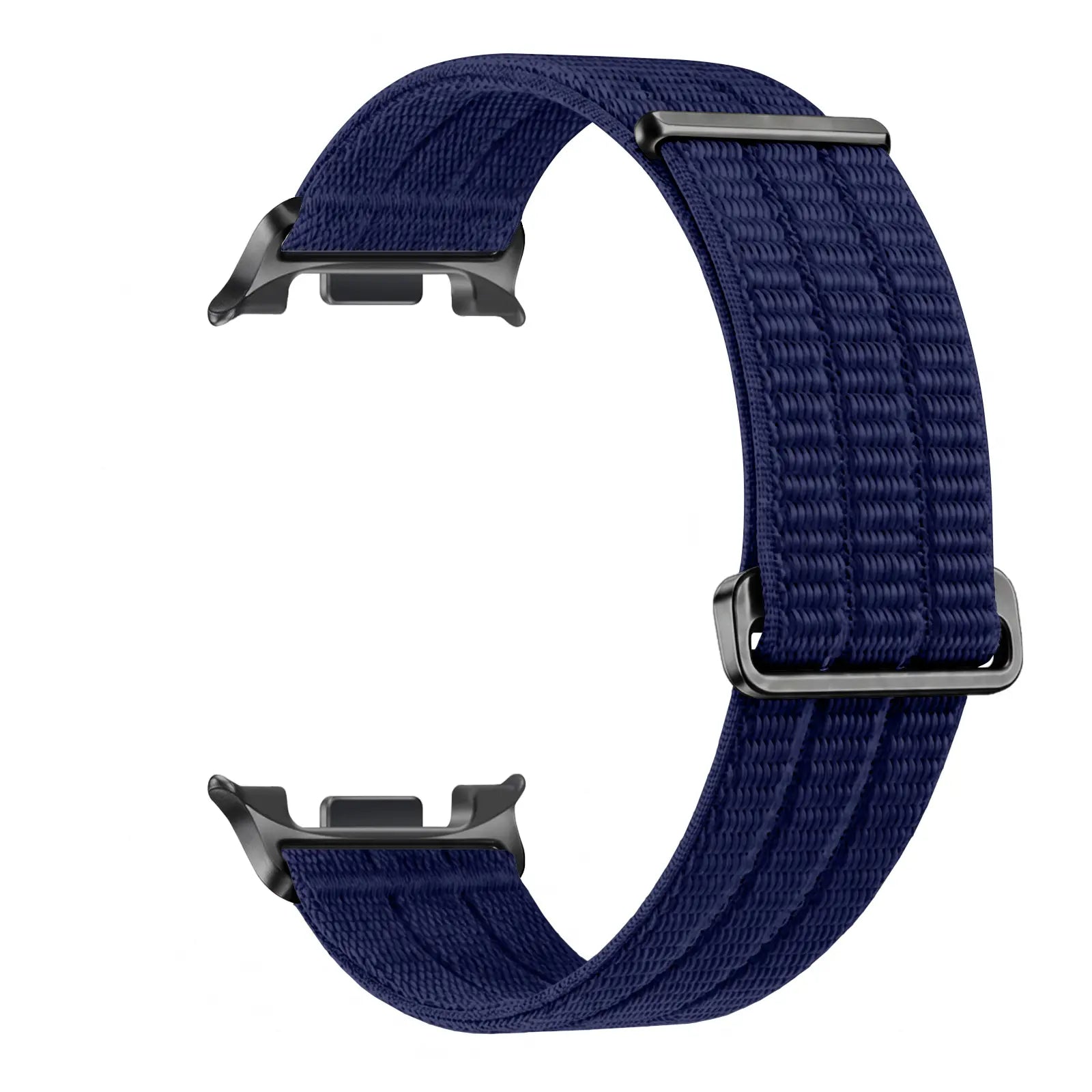 Nylon Air Strap, dark blue, without a watch, 3/4 front view