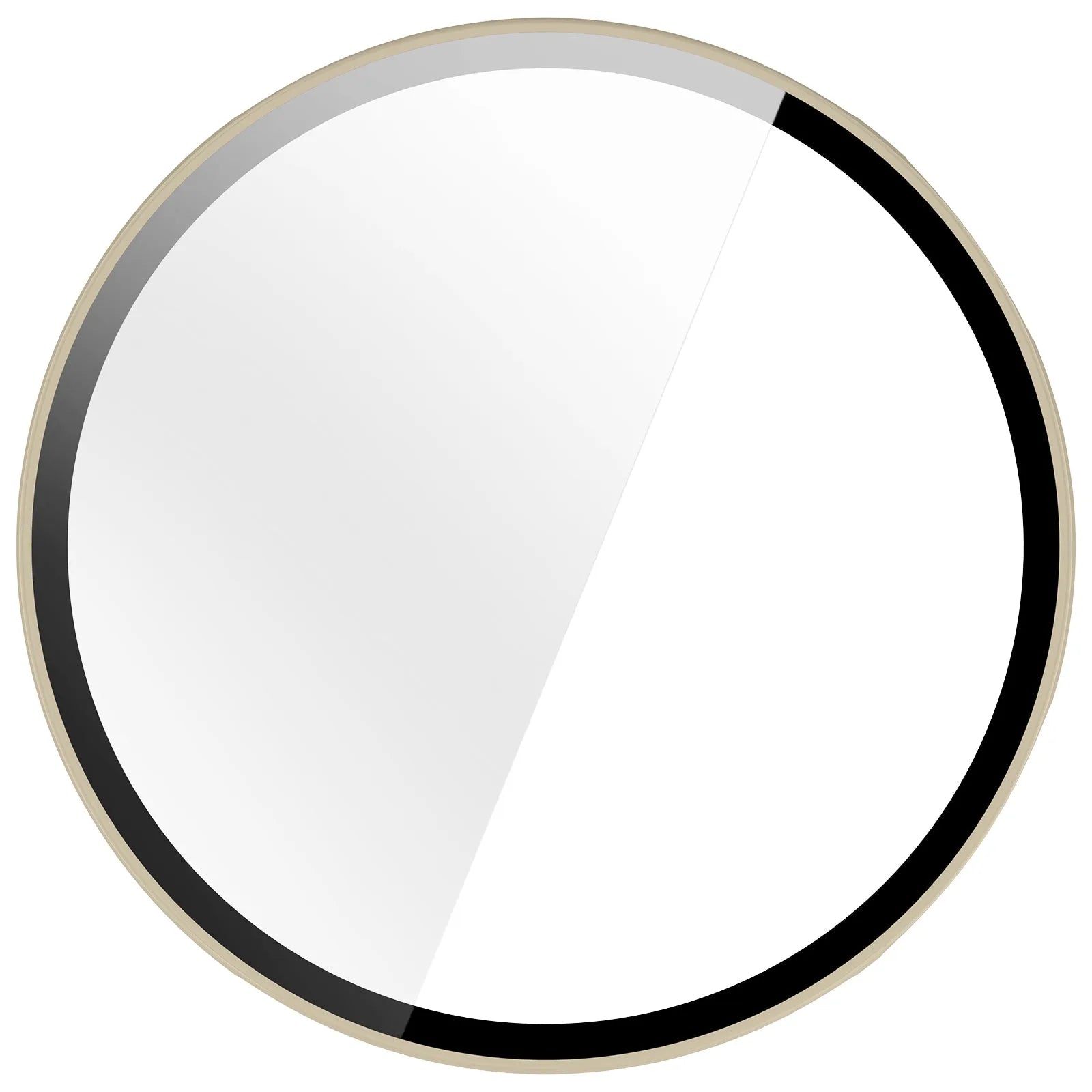 Coque PC avec verre Xiaomi Watch S4 - 41mm (beige)