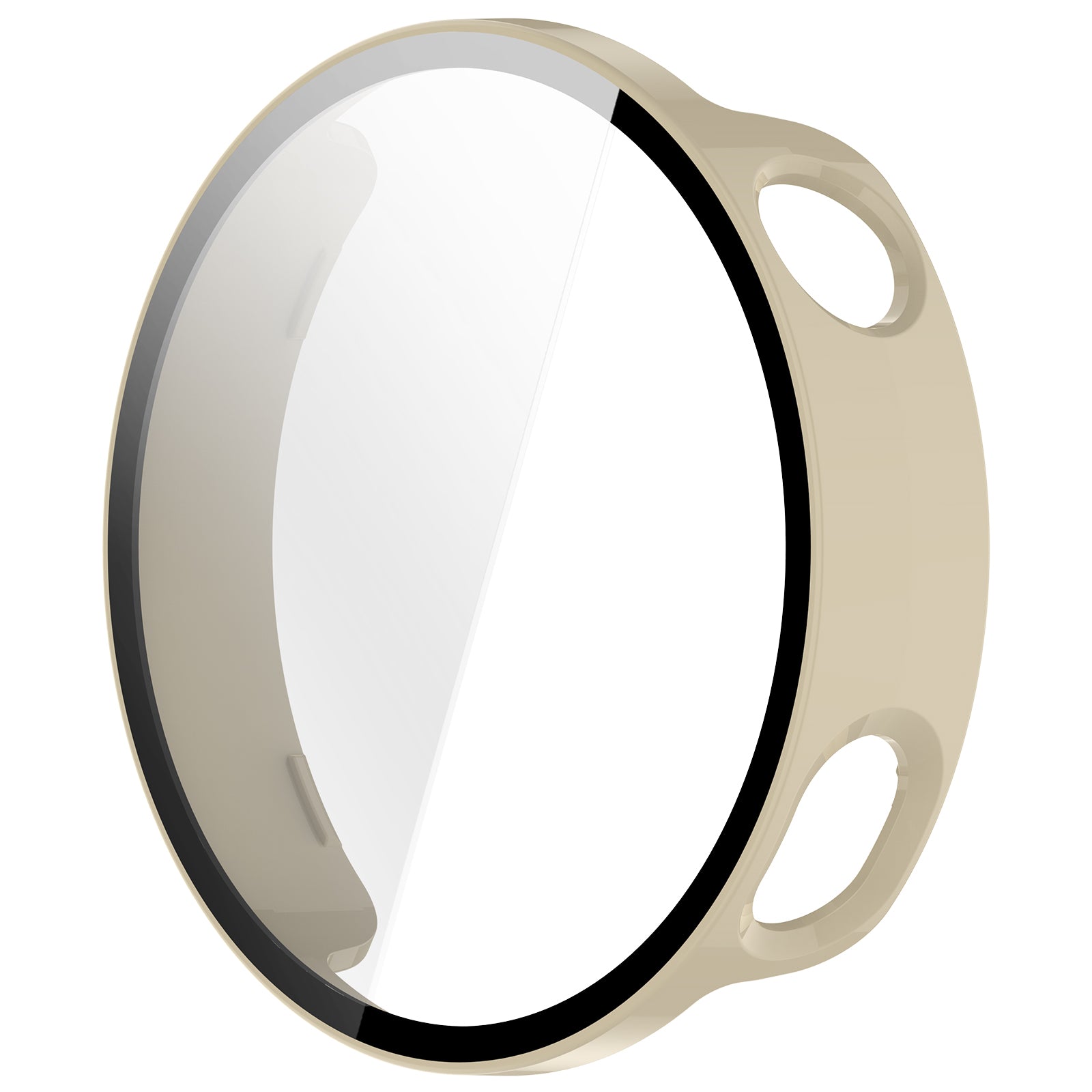 Coque PC avec verre Xiaomi Watch S4 - 41mm (beige)