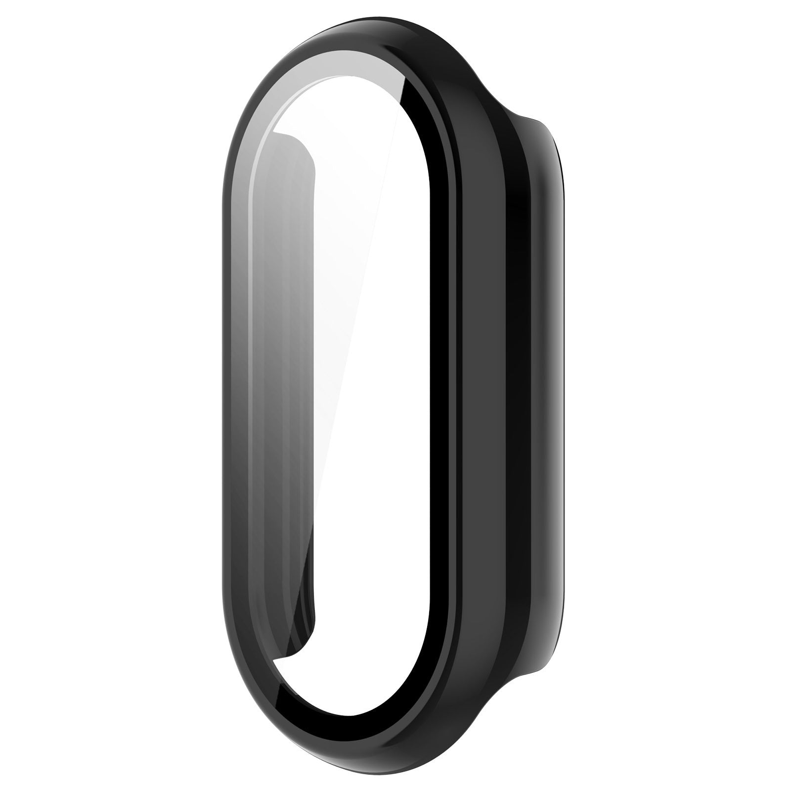 Coque résistant avec verre Xiaomi Smart Band 10 (noir)